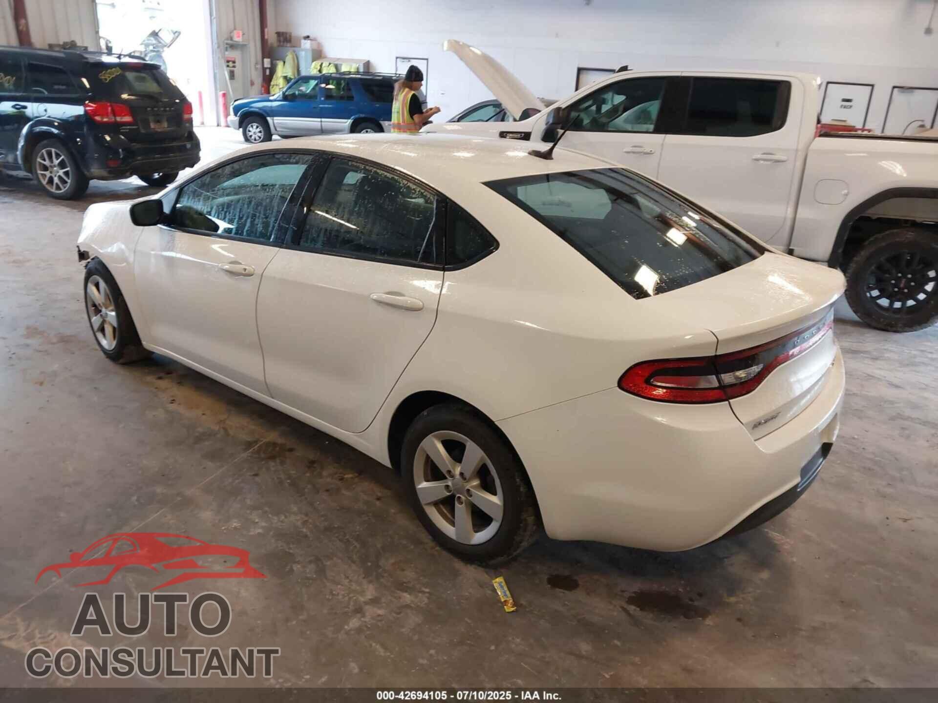 DODGE DART 2015 - 1C3CDFBB0FD128568