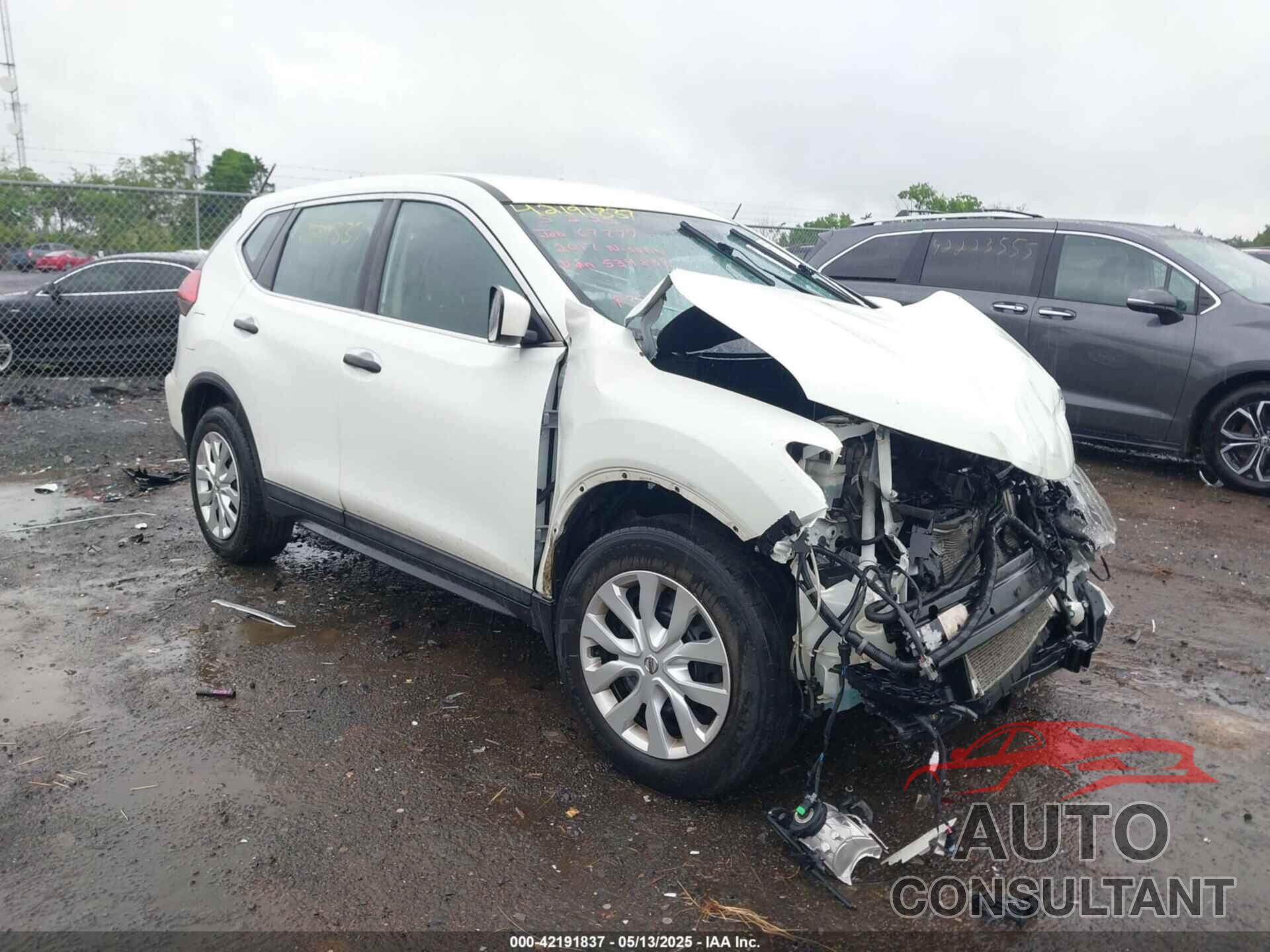 NISSAN ROGUE 2017 - KNMAT2MT1HP539838