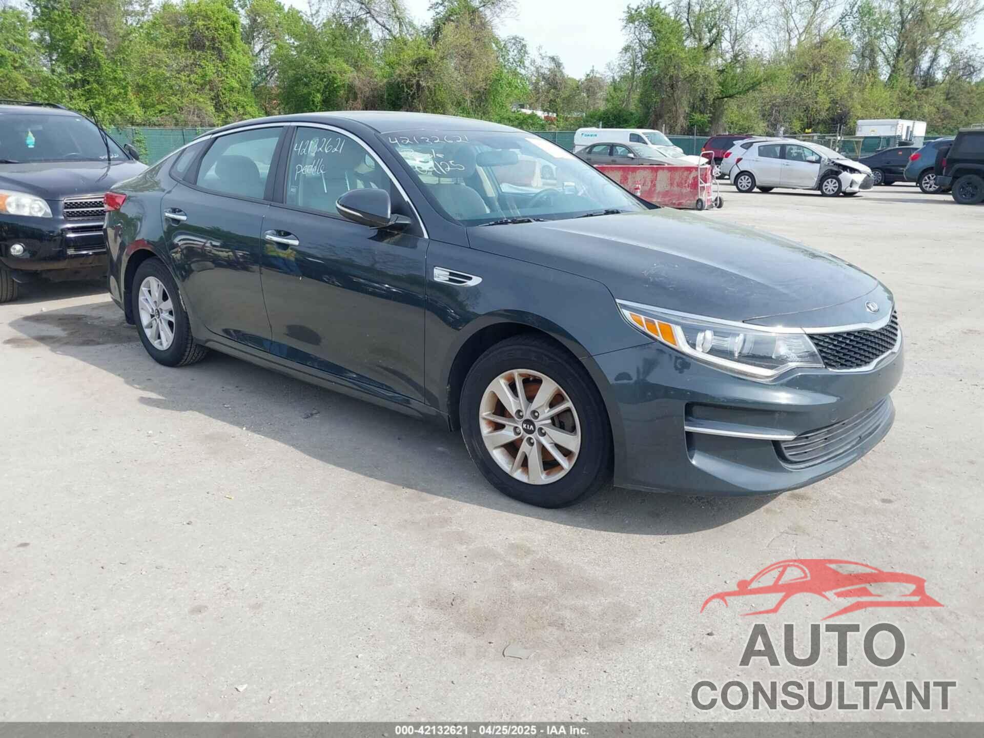 KIA OPTIMA 2016 - KNAGT4L37G5073752