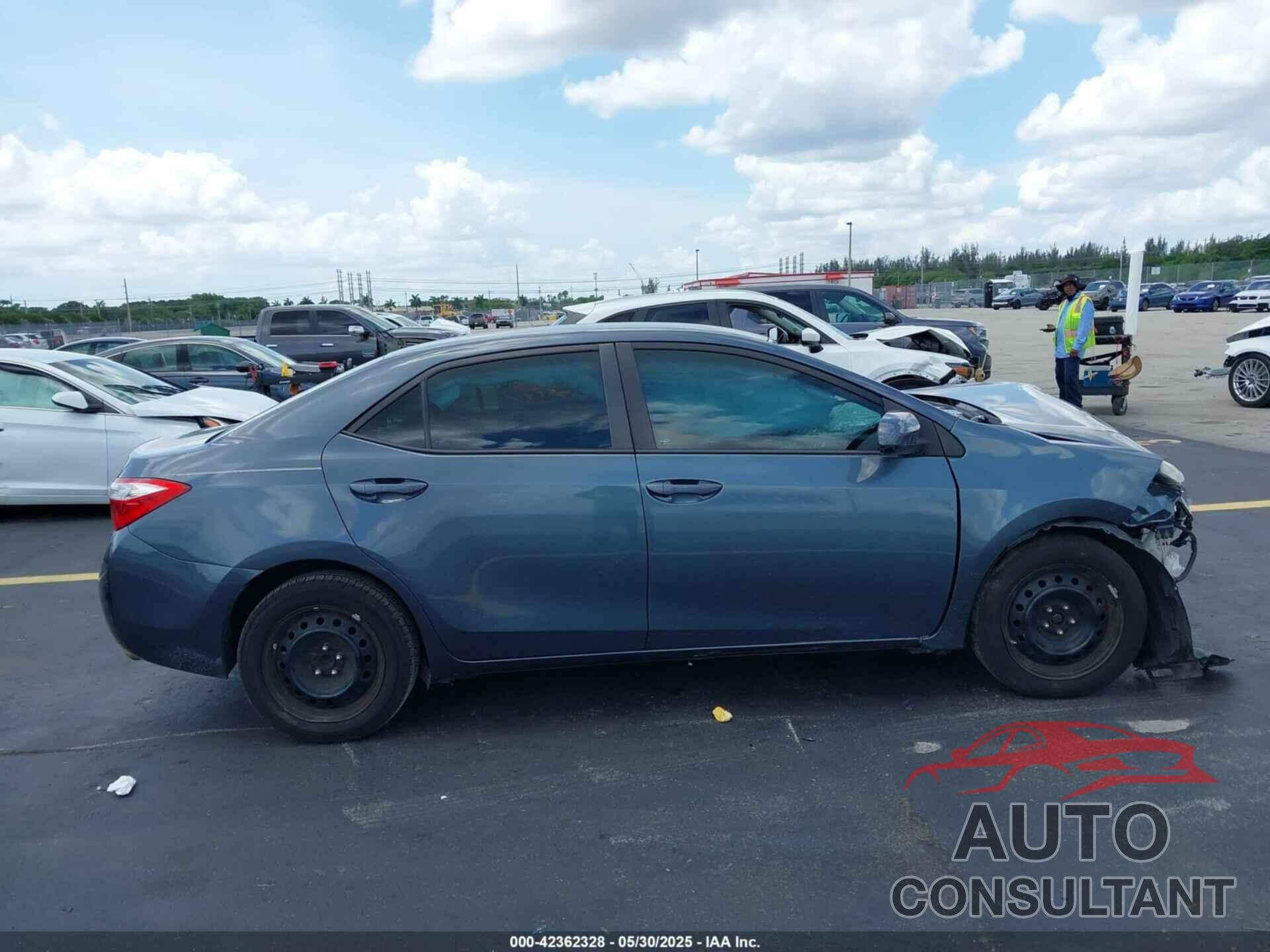TOYOTA COROLLA 2016 - 5YFBURHE9GP533241