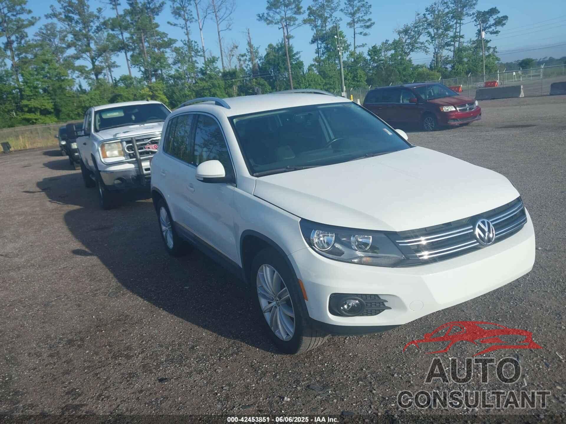 VOLKSWAGEN TIGUAN 2014 - WVGAV3AX0EW598528