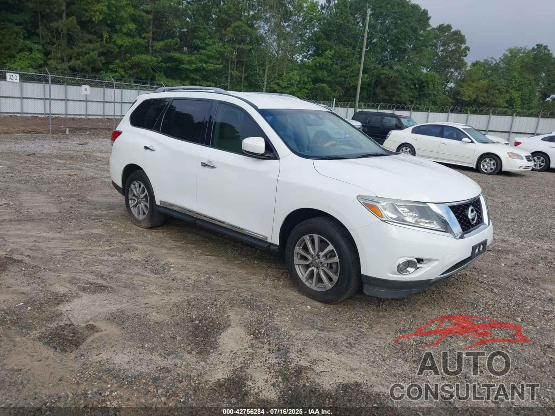NISSAN PATHFINDER 2013 - 5N1AR2MN0DC644822