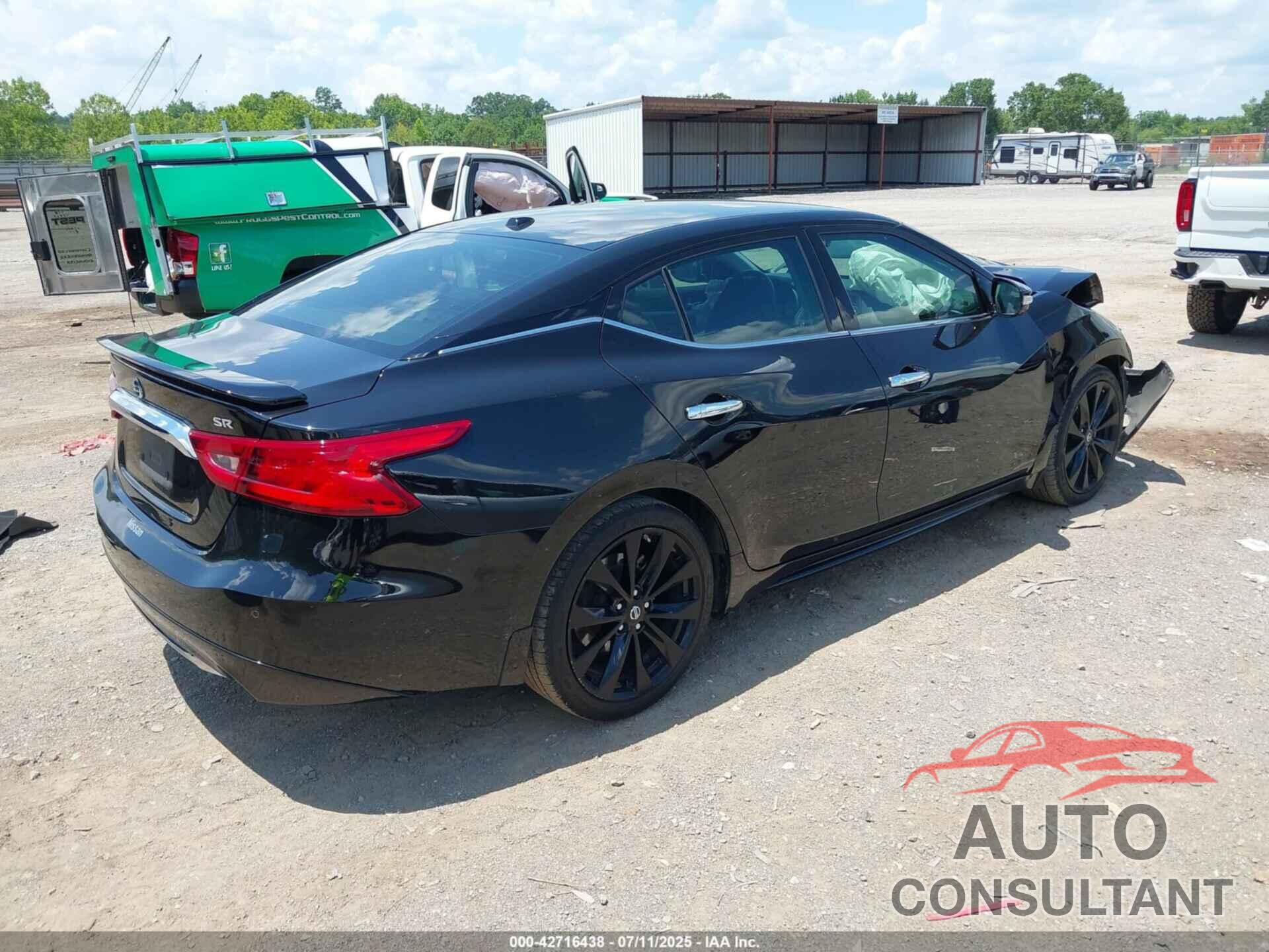 NISSAN MAXIMA 2017 - 1N4AA6APXHC416346