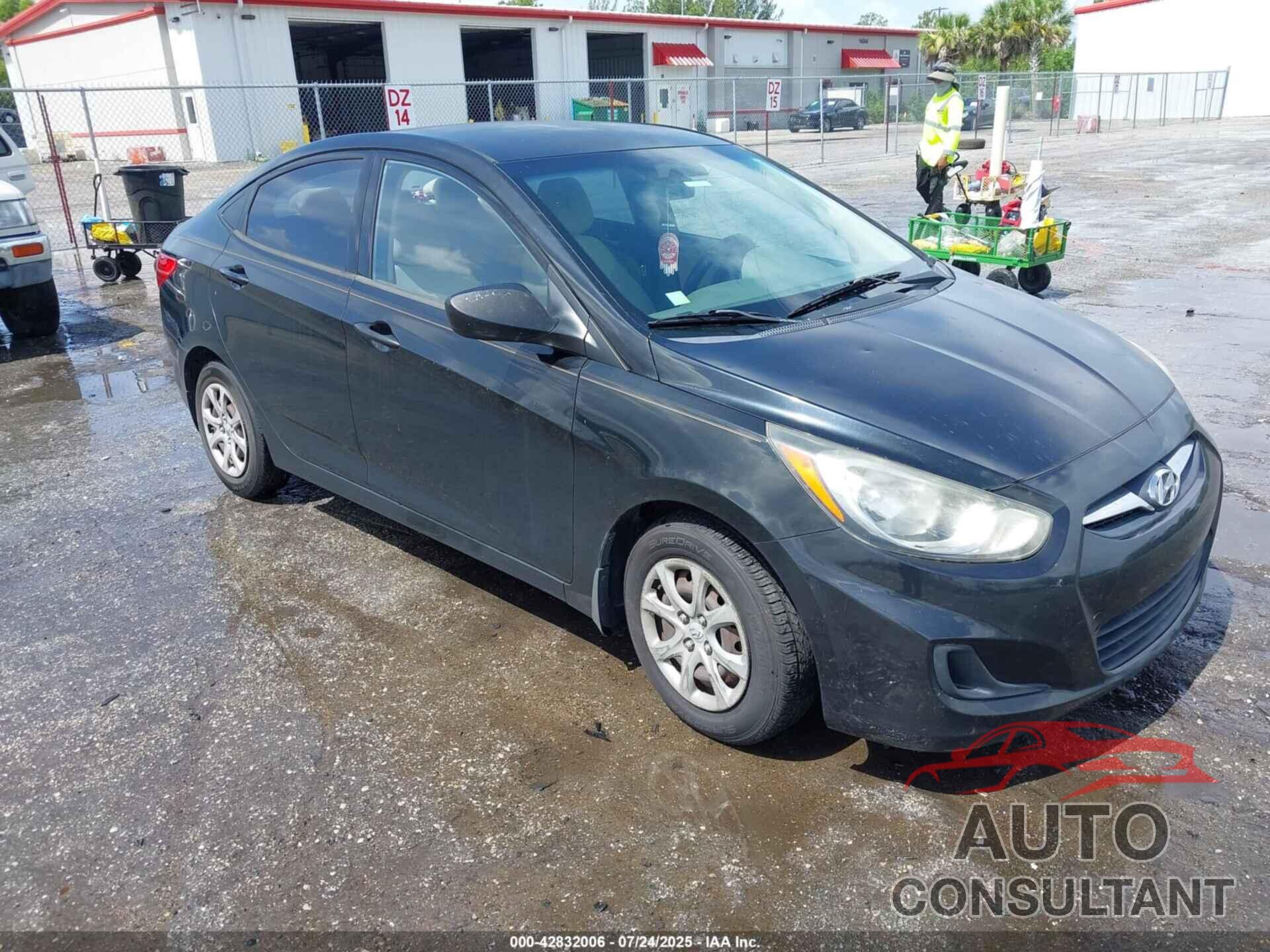 HYUNDAI ACCENT 2012 - KMHCT4AEXCU122850