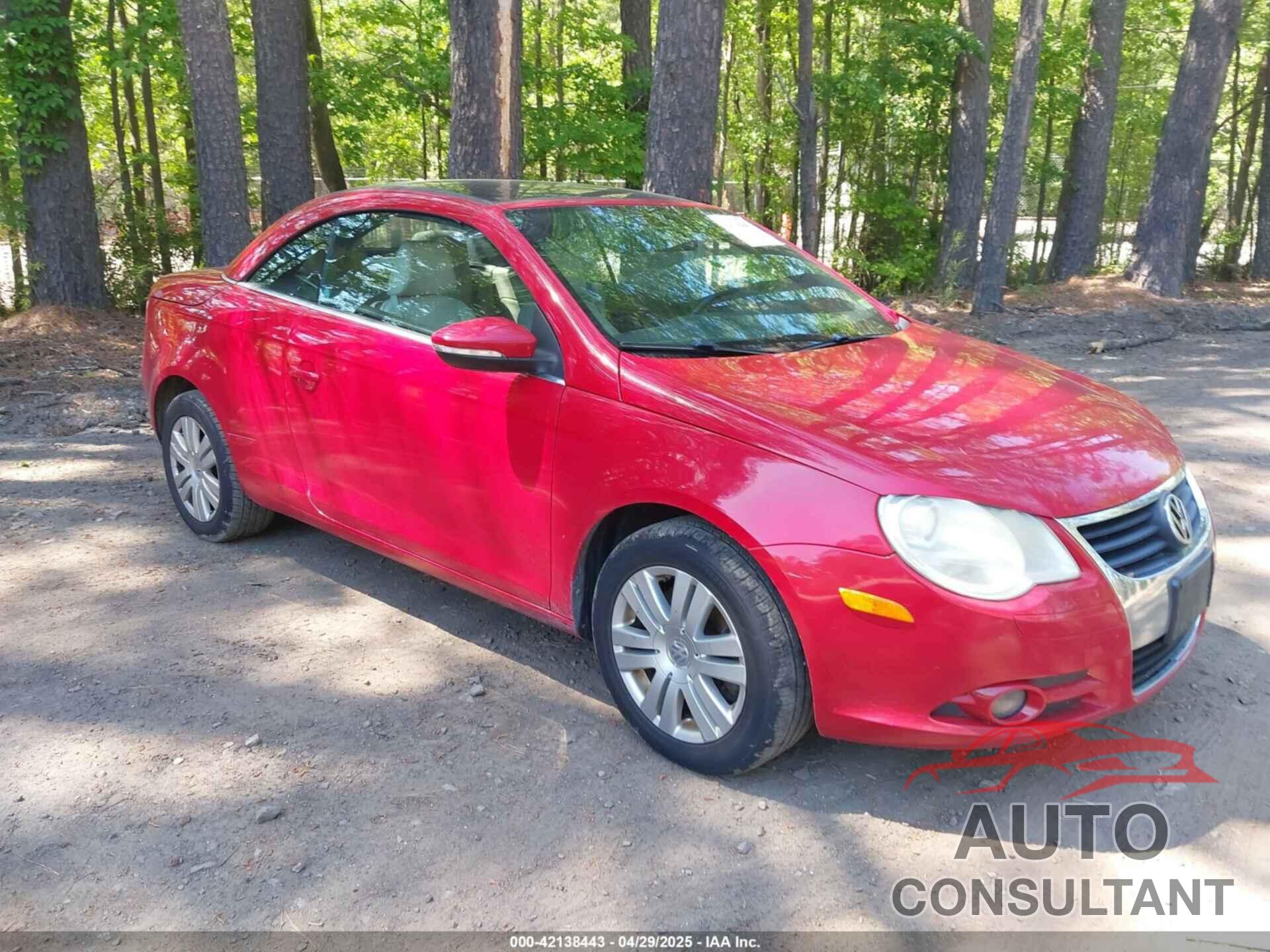 VOLKSWAGEN EOS 2010 - WVWAA7AH4AV016091