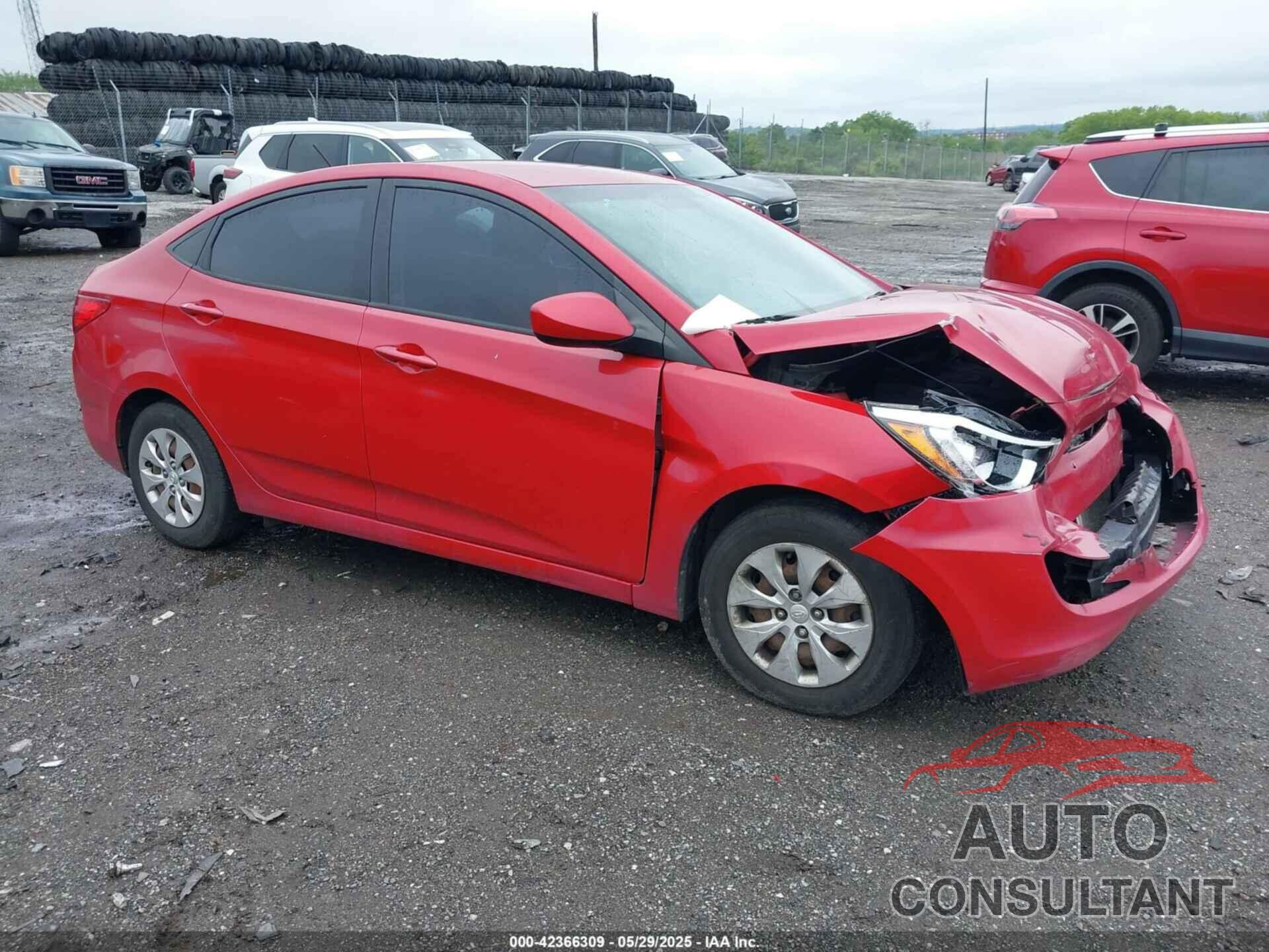 HYUNDAI ACCENT 2015 - KMHCT4AE4FU914027