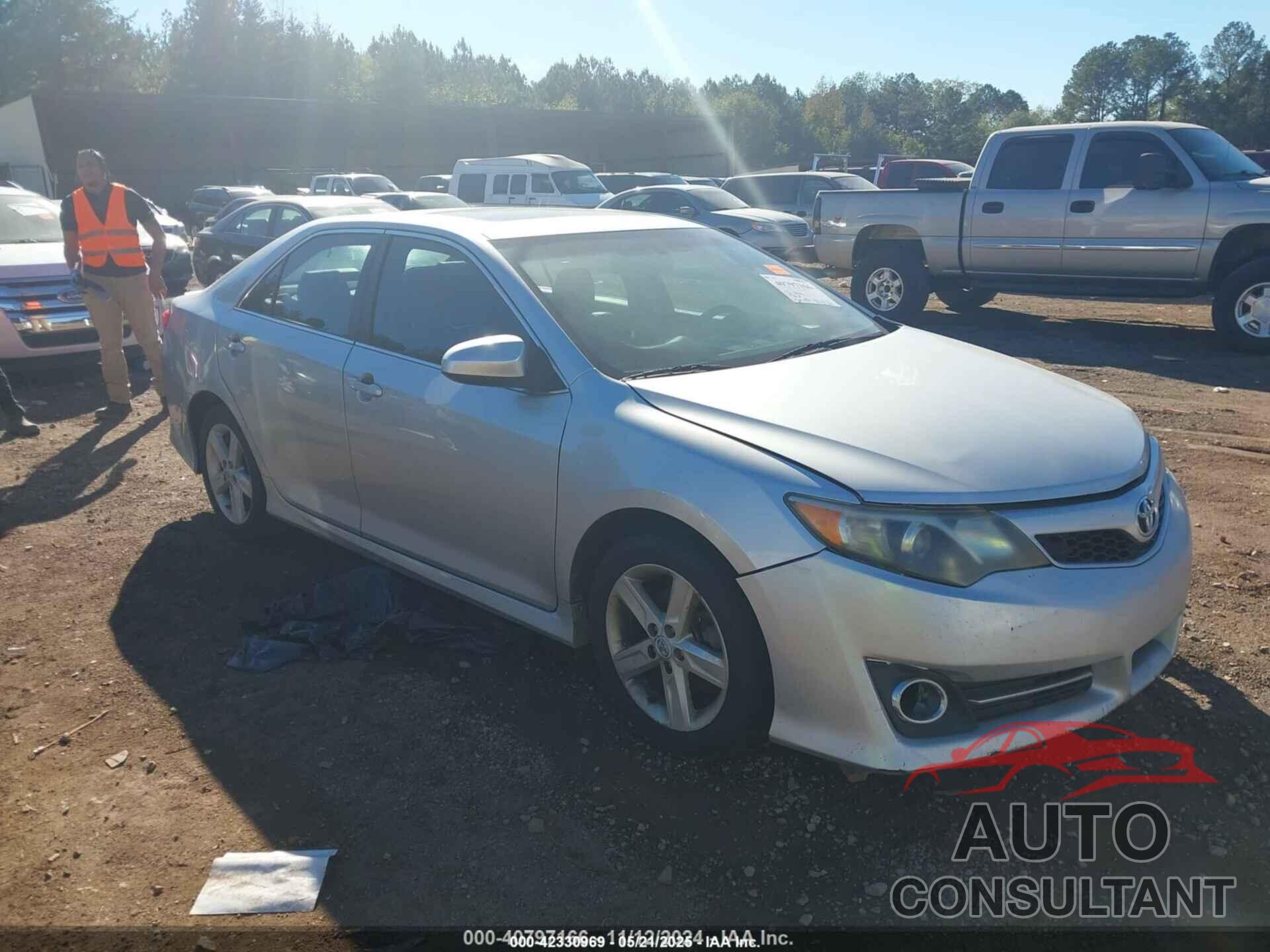 TOYOTA CAMRY 2012 - 4T1BF1FK1CU099118