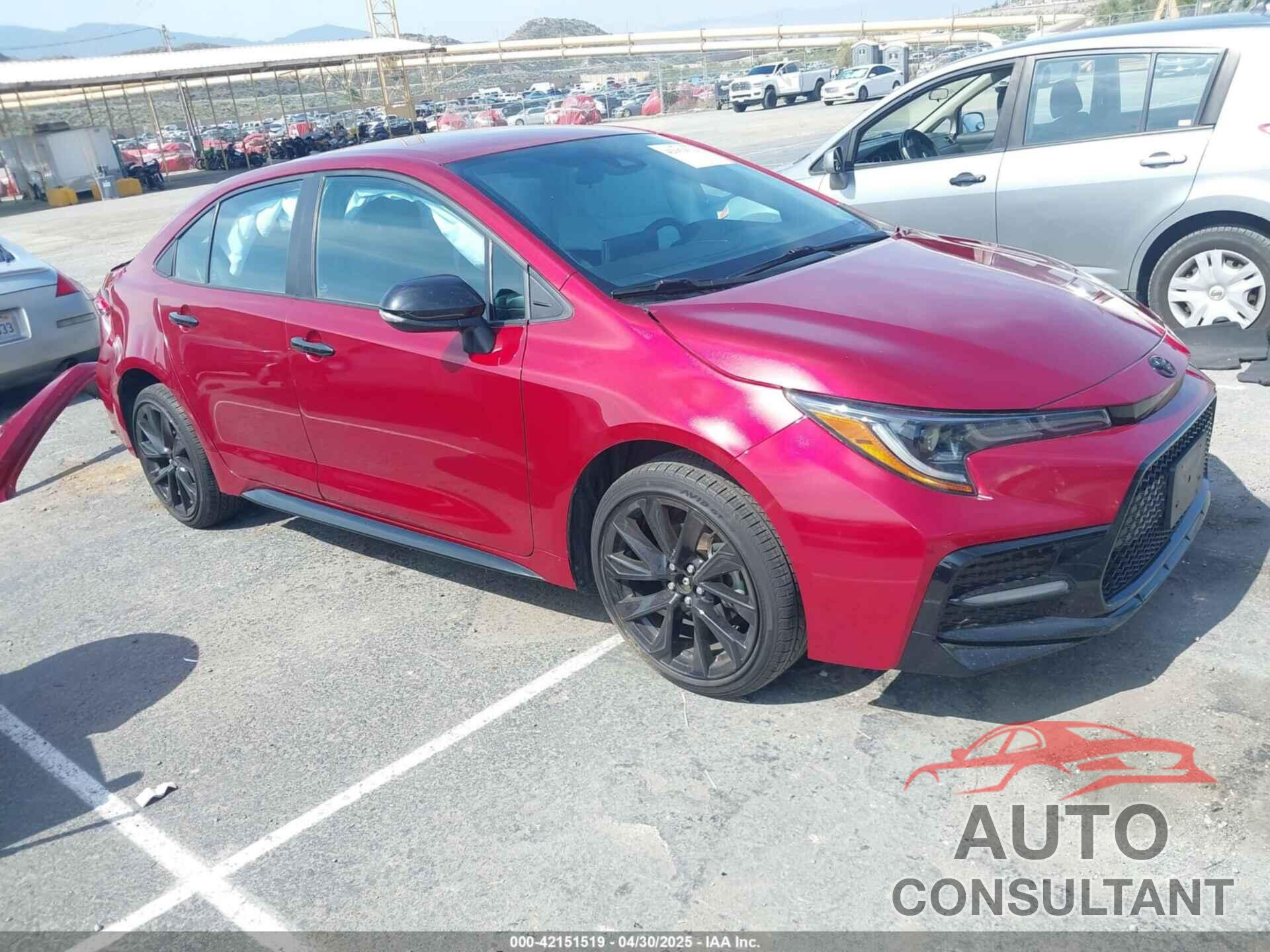 TOYOTA COROLLA 2022 - 5YFS4MCE9NP116015