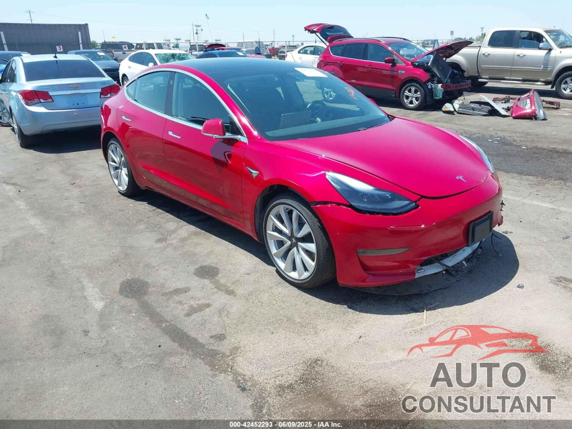 TESLA MODEL 3 2019 - 5YJ3E1EB4KF418578