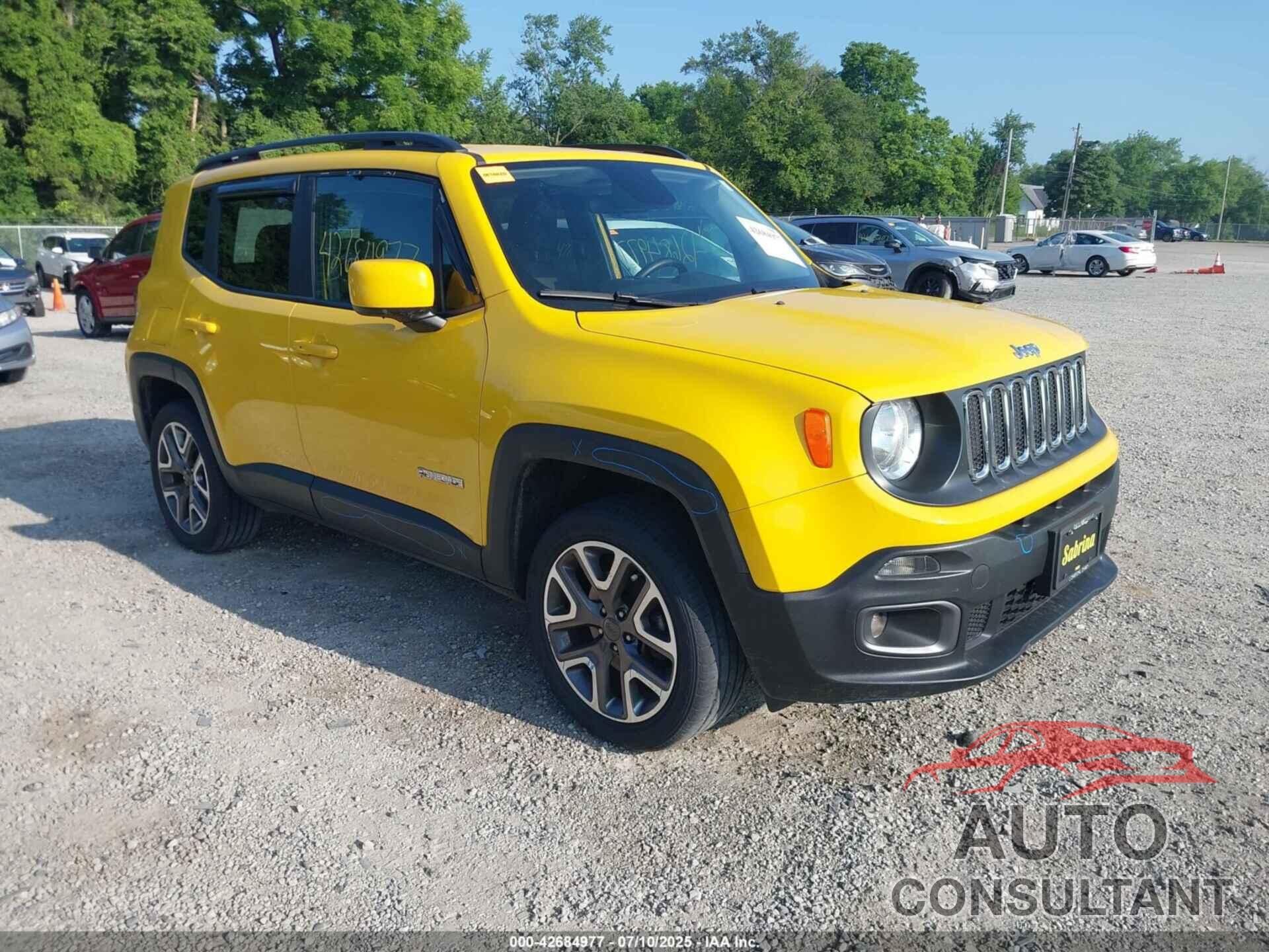 JEEP RENEGADE 2017 - ZACCJBBB5HPF29616