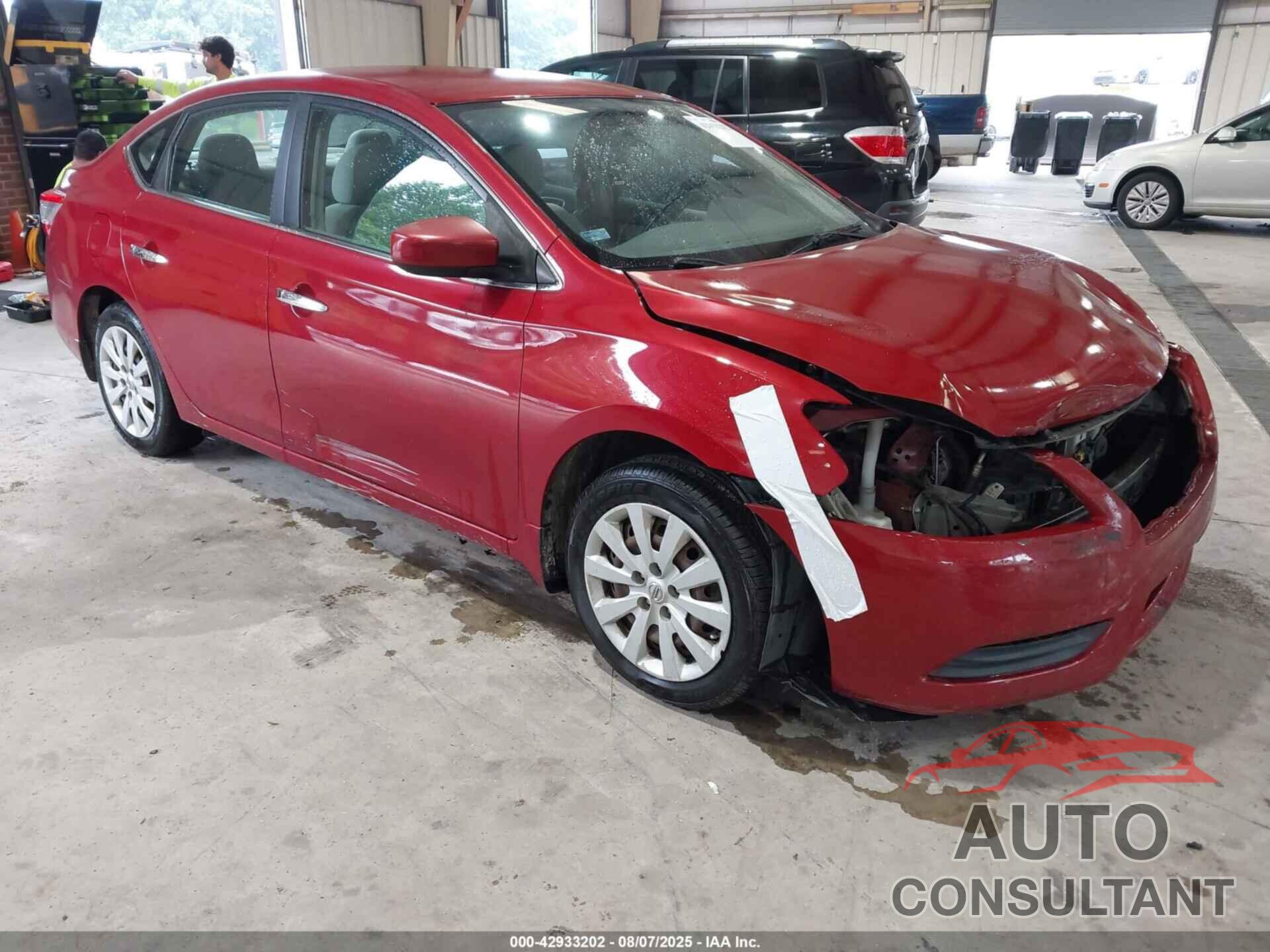 NISSAN SENTRA 2013 - 3N1AB7AP5DL653194