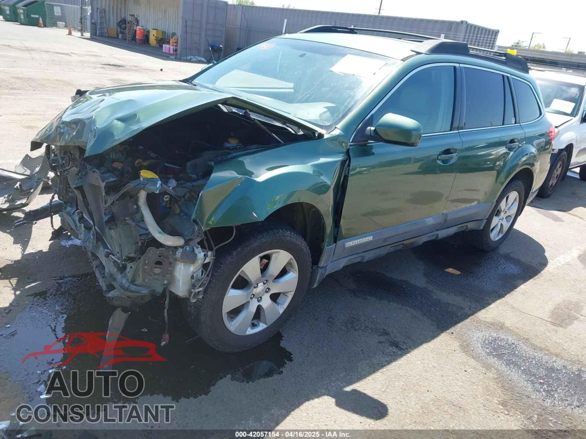 SUBARU OUTBACK 2012 - 4S4BRBAC0C3205366
