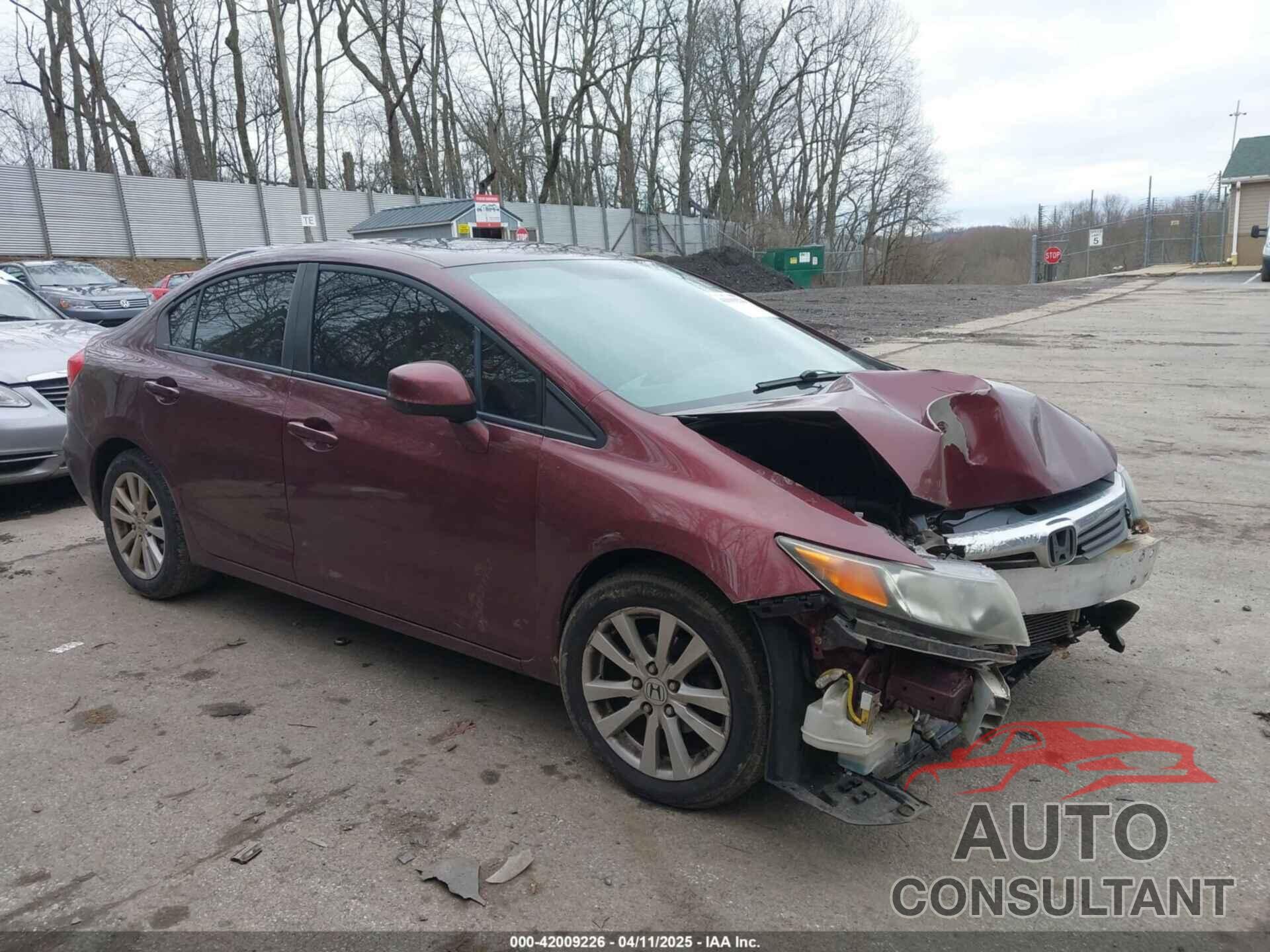 HONDA CIVIC 2012 - 2HGFB2F83CH543244