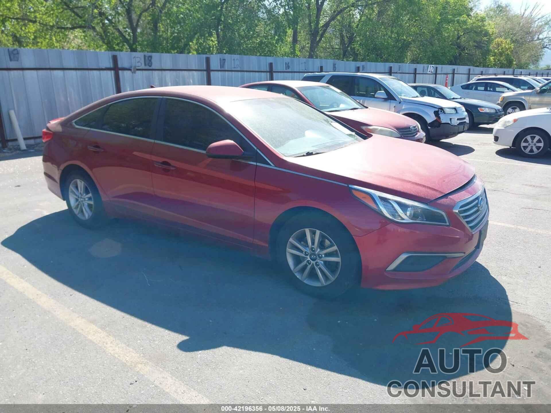 HYUNDAI SONATA 2016 - 5NPE24AF8GH342920