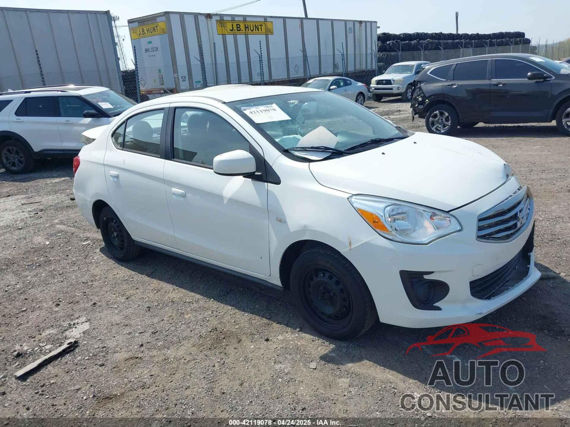 MITSUBISHI MIRAGE G4 2019 - ML32F3FJ7KHF12437