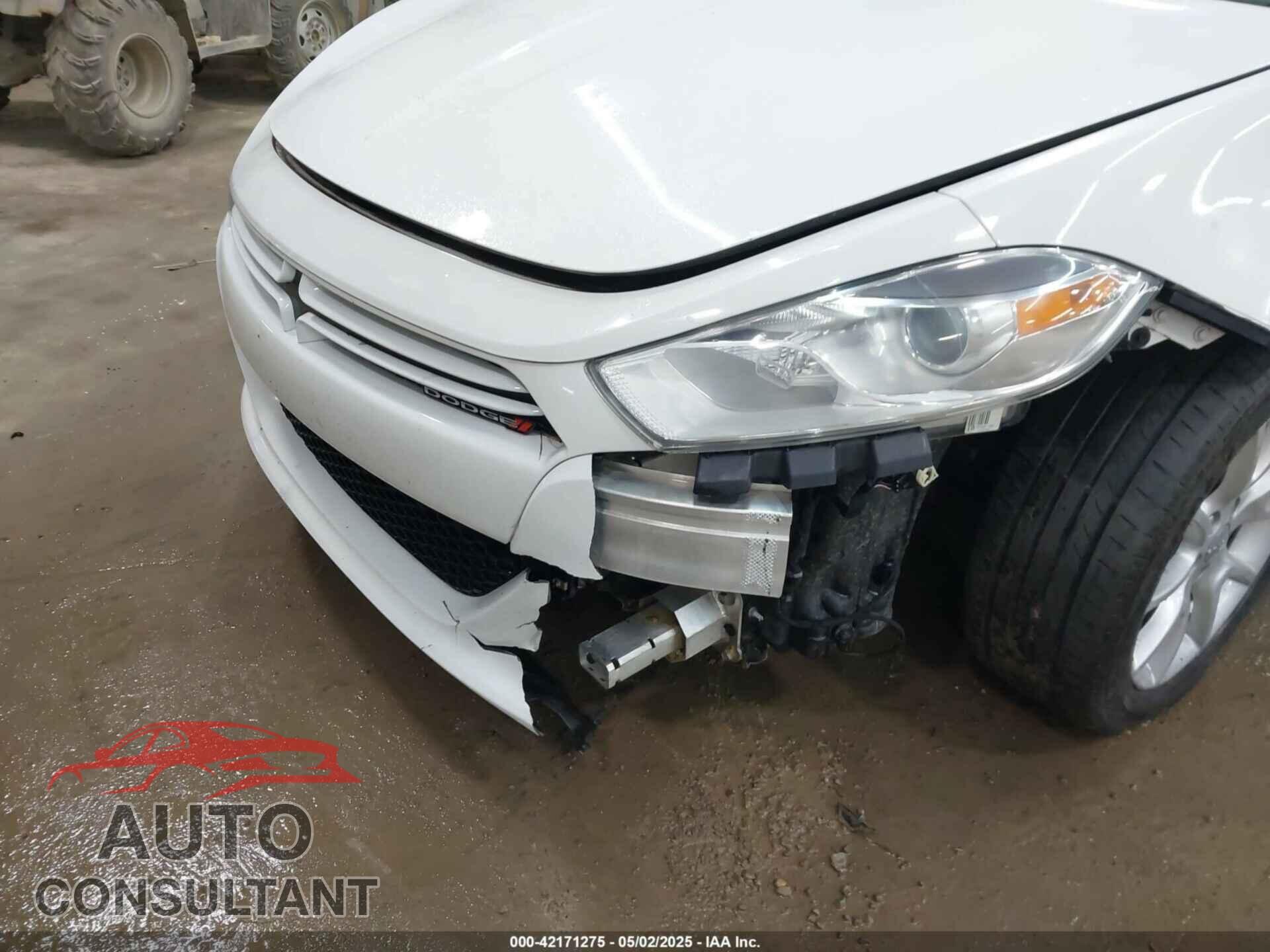 DODGE DART 2013 - 1C3CDFBA6DD137828