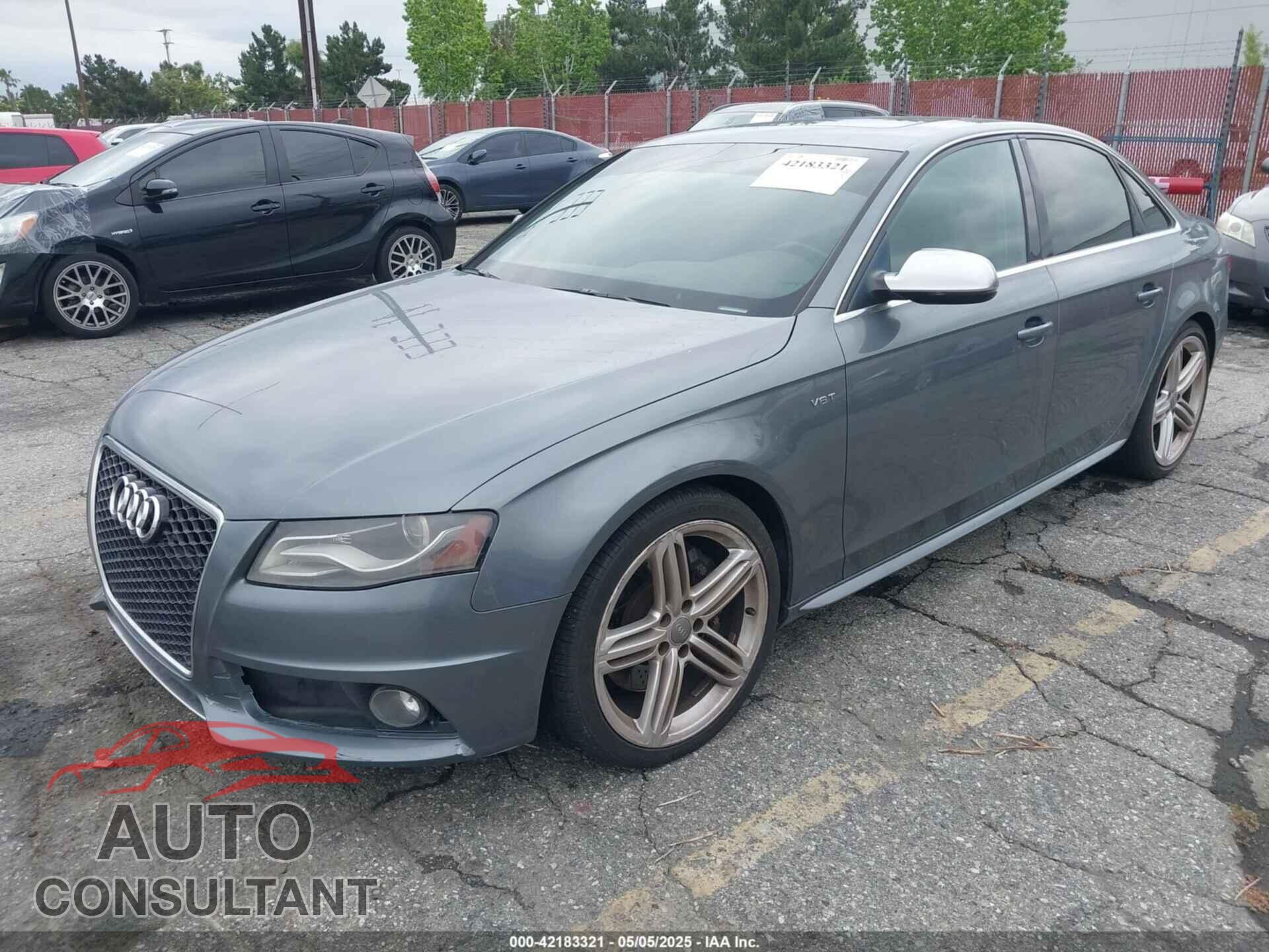 AUDI S4 2012 - WAUBGAFL2CA107591
