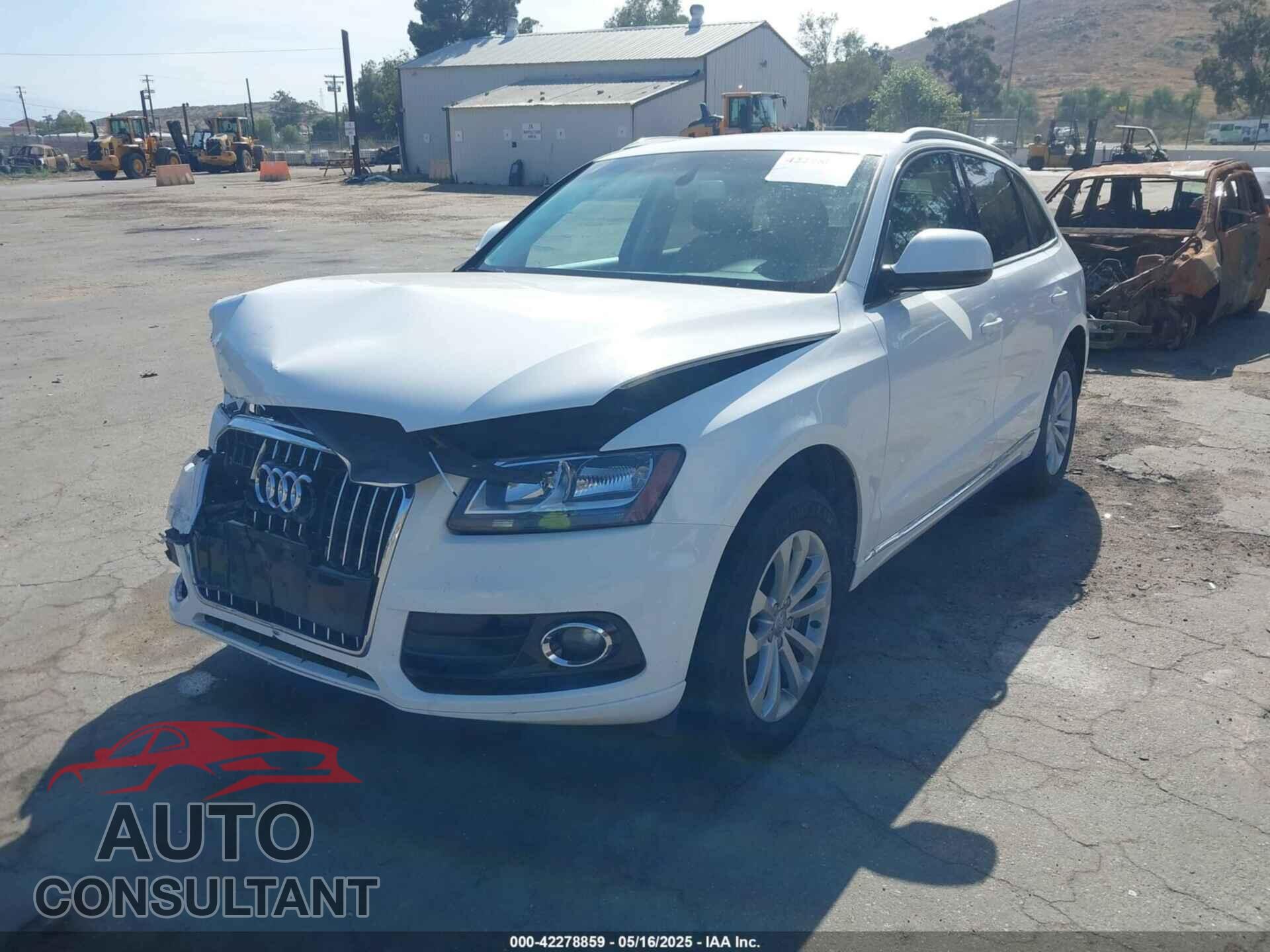 AUDI Q5 2013 - WA1CFAFP8DA016236