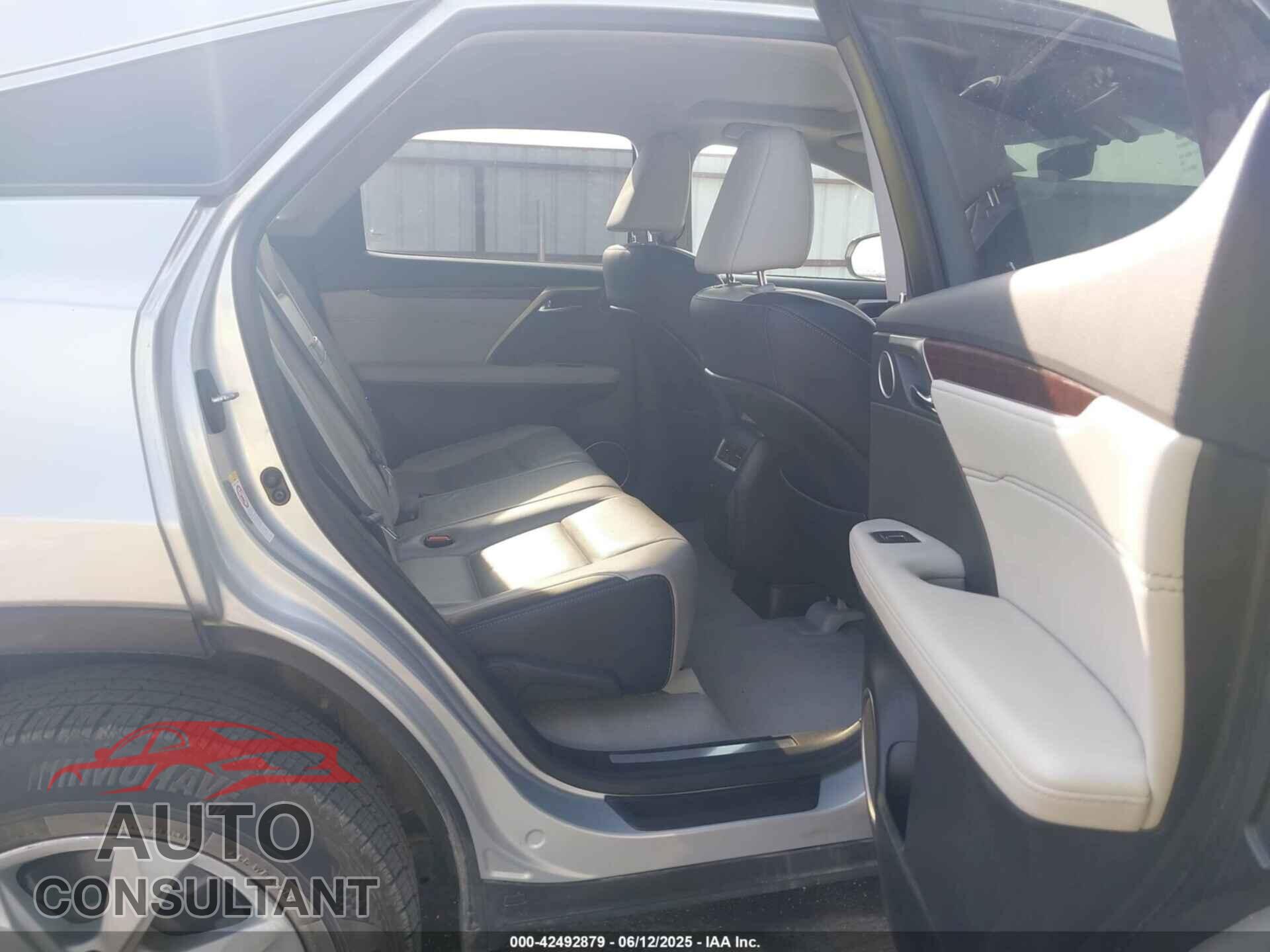 LEXUS RX 2016 - 2T2ZZMCA3GC005603