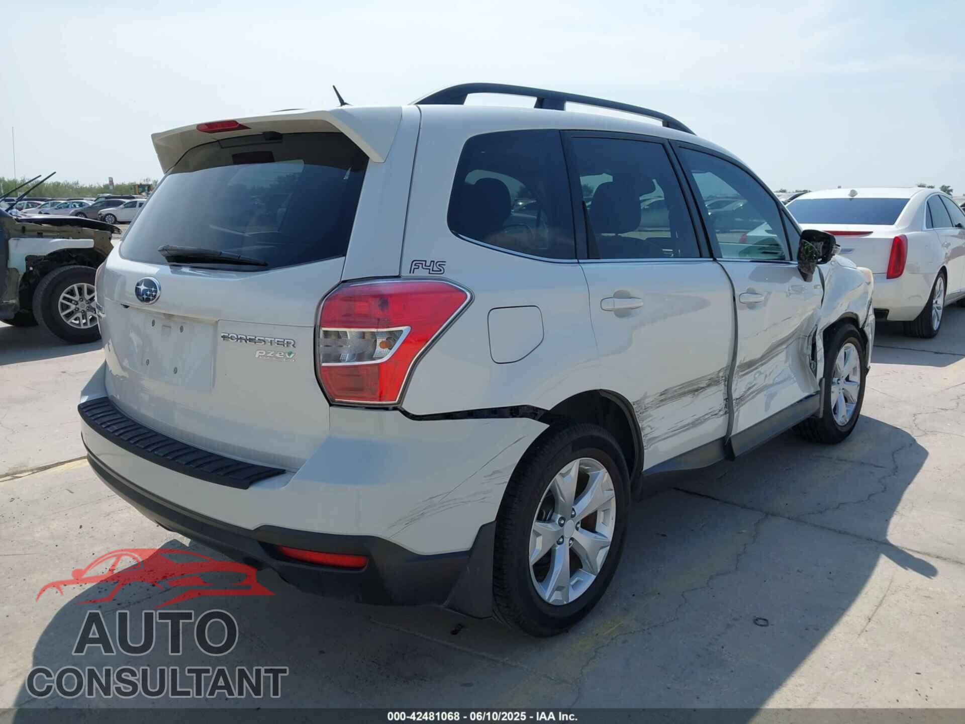 SUBARU FORESTER 2014 - JF2SJAMC9EH497673