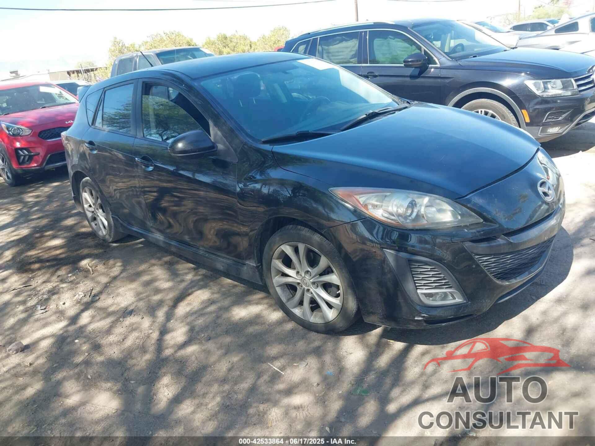 MAZDA MAZDA3 2011 - JM1BL1K5XB1420151