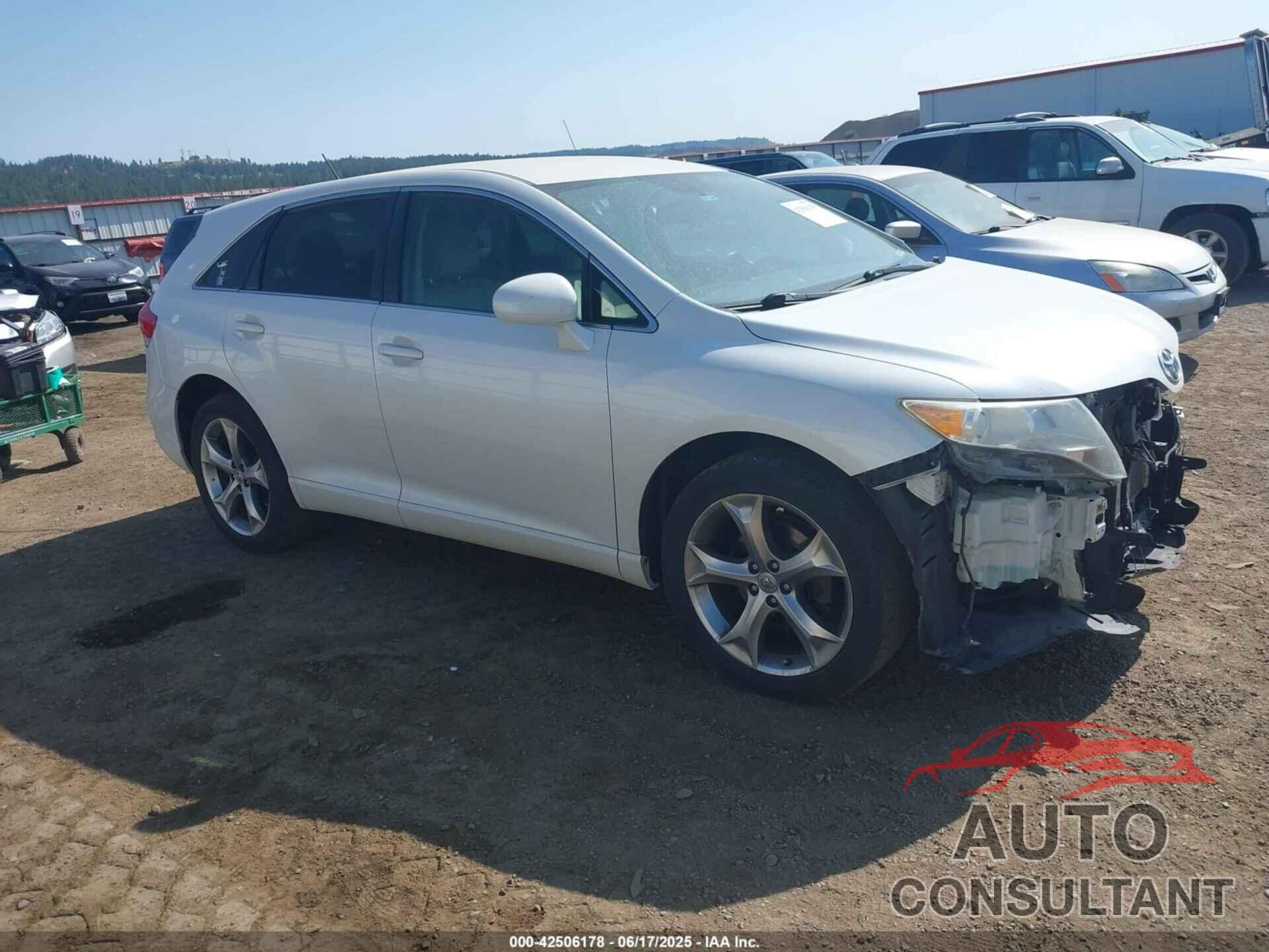 TOYOTA VENZA 2012 - 4T3ZK3BB9CU049585