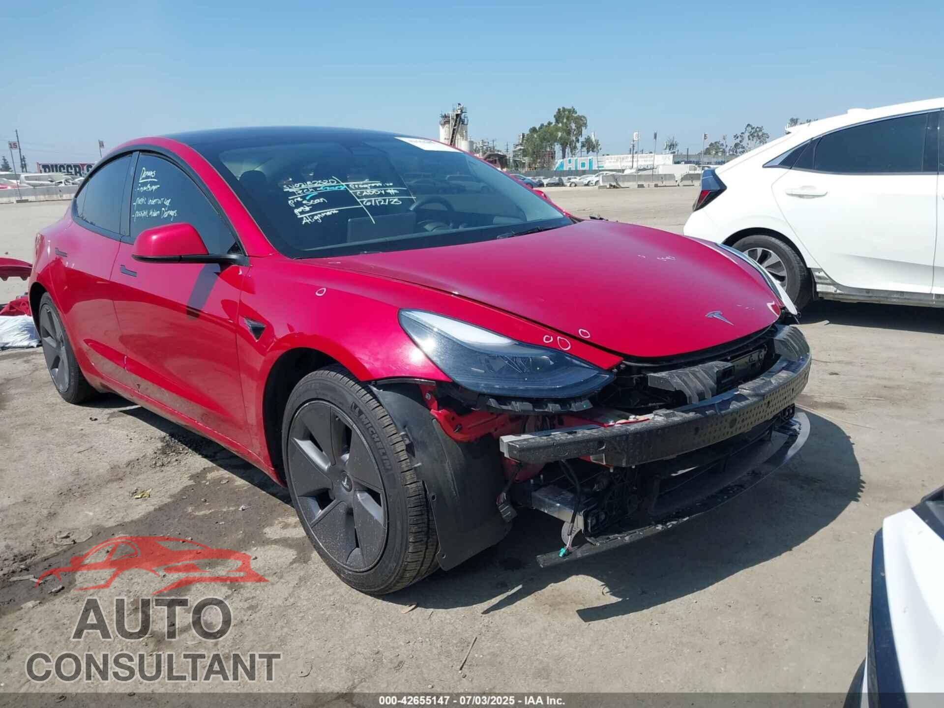 TESLA MODEL 3 2022 - 5YJ3E1EA3NF376593