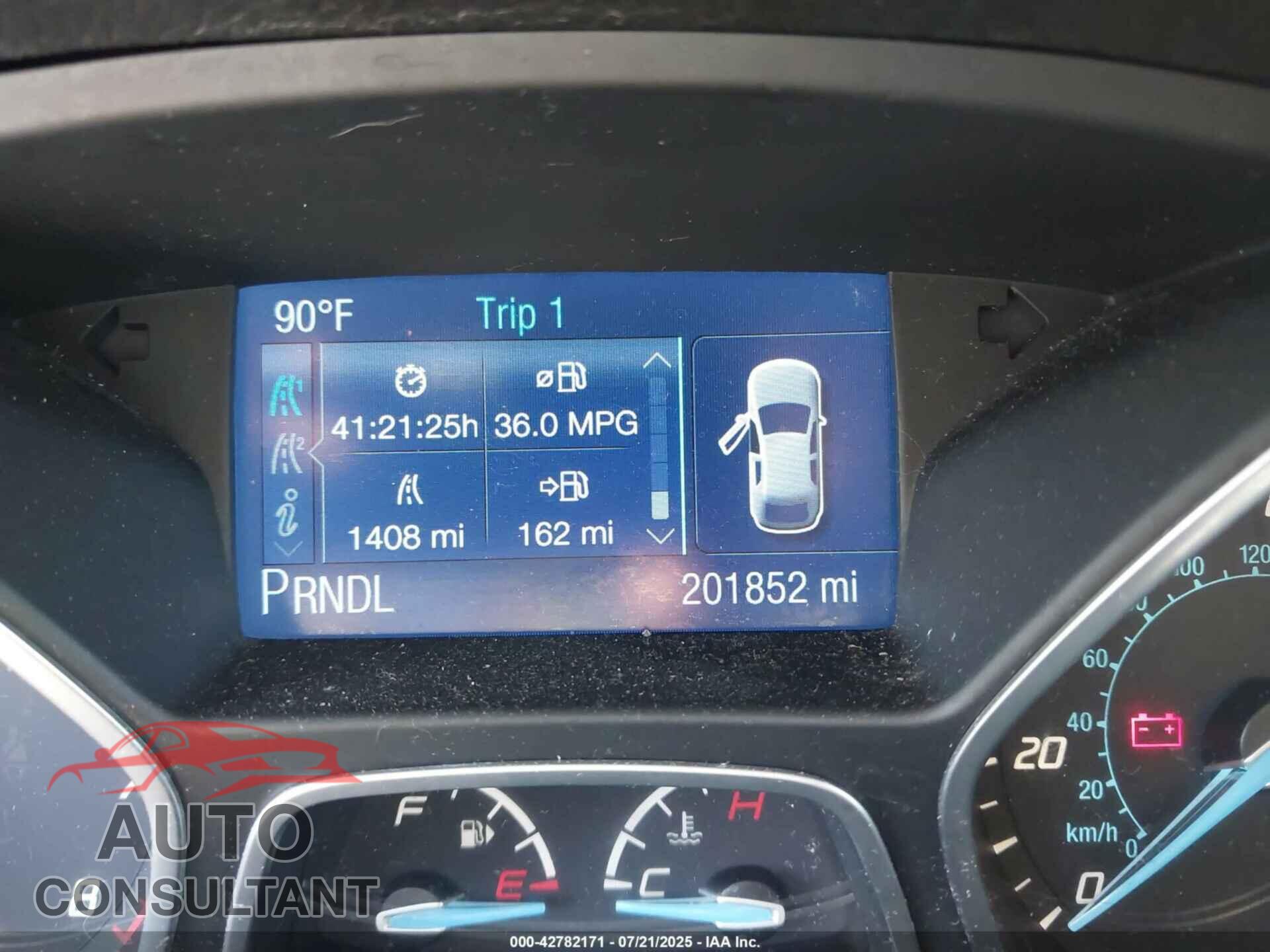 FORD FOCUS 2014 - 1FADP3K21EL186558