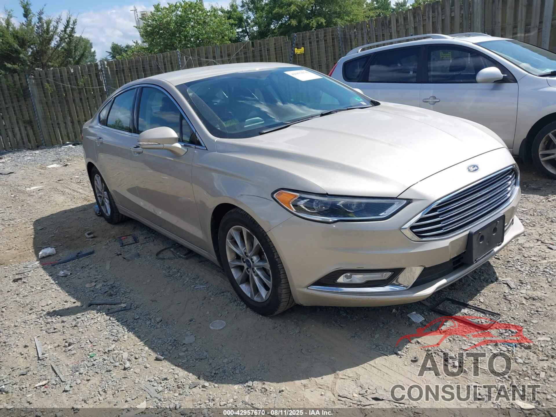 FORD FUSION 2017 - 3FA6P0HD5HR339996