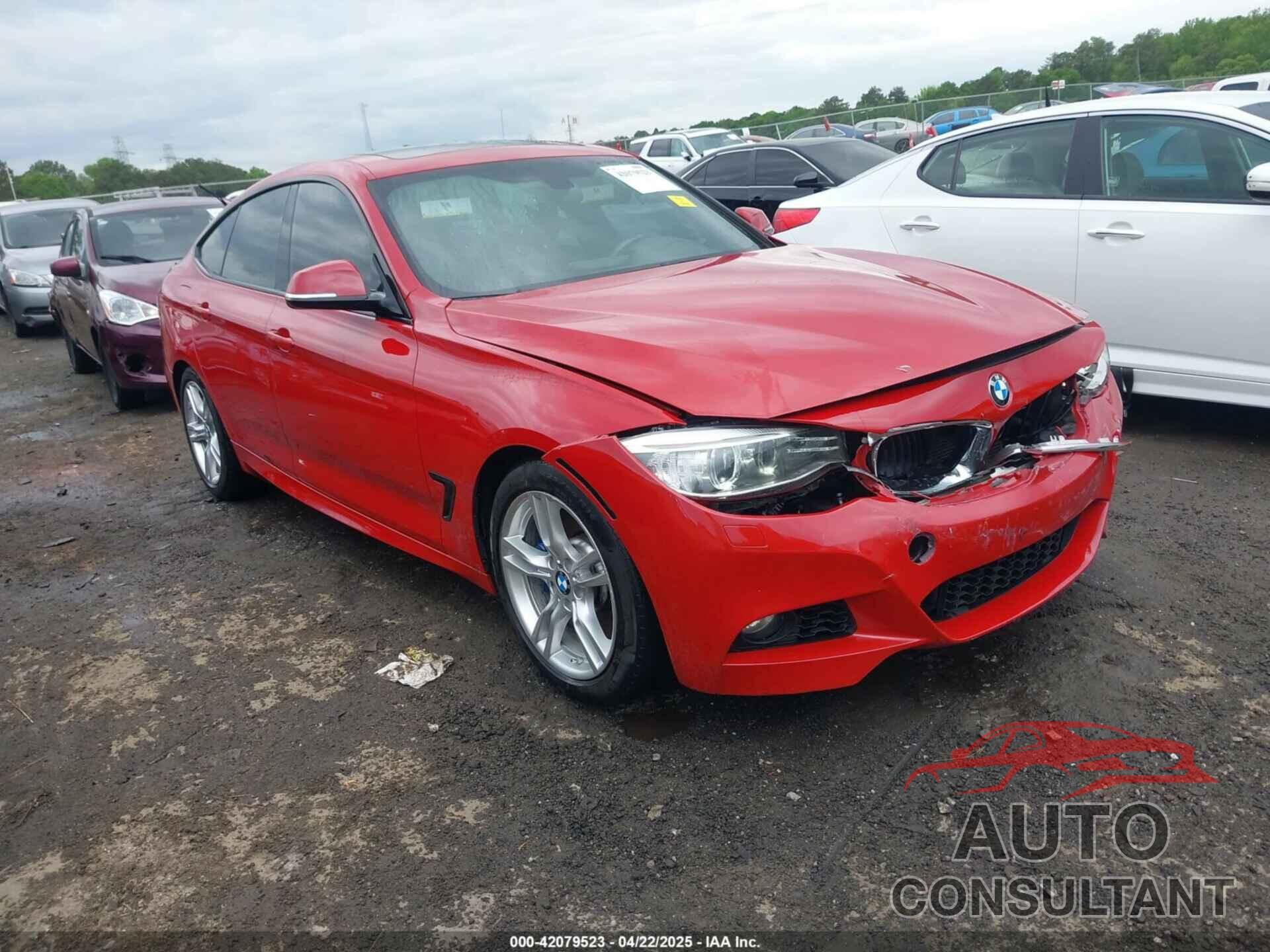 BMW 335I GRAN TURISMO 2014 - WBA3X9C52ED152721