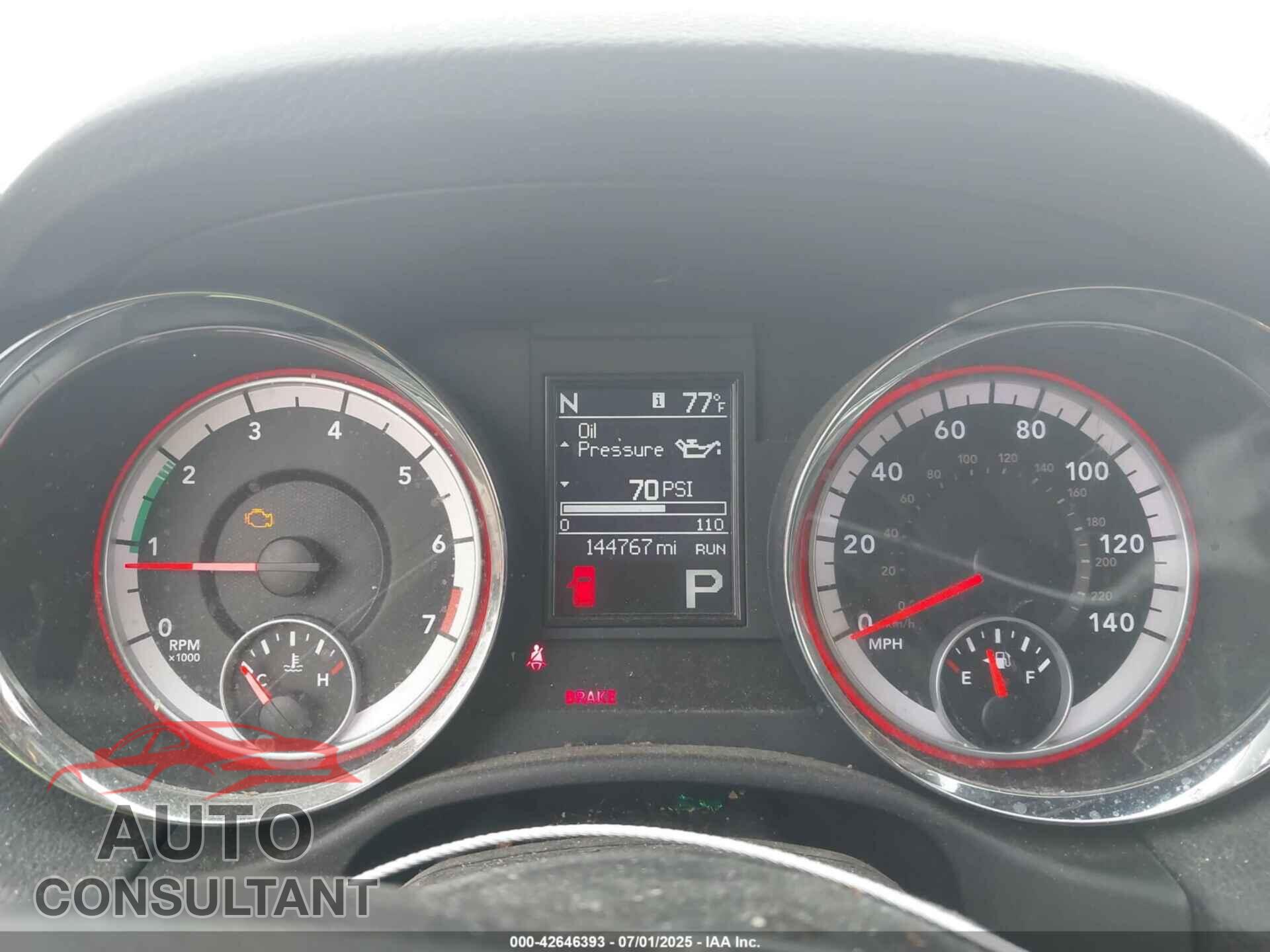 DODGE DURANGO 2011 - 1D4RD4GG5BC660271