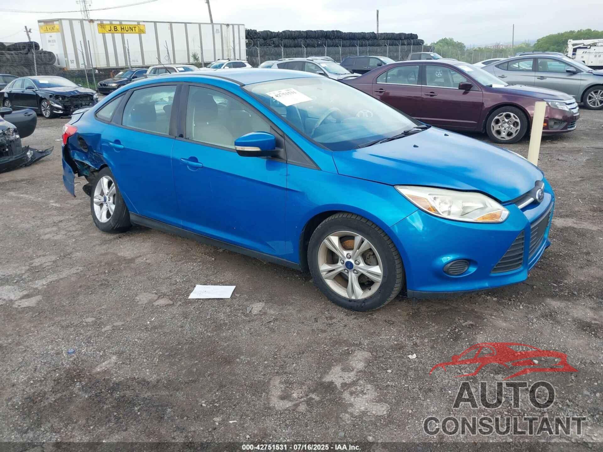 FORD FOCUS 2014 - 1FADP3F22EL387914