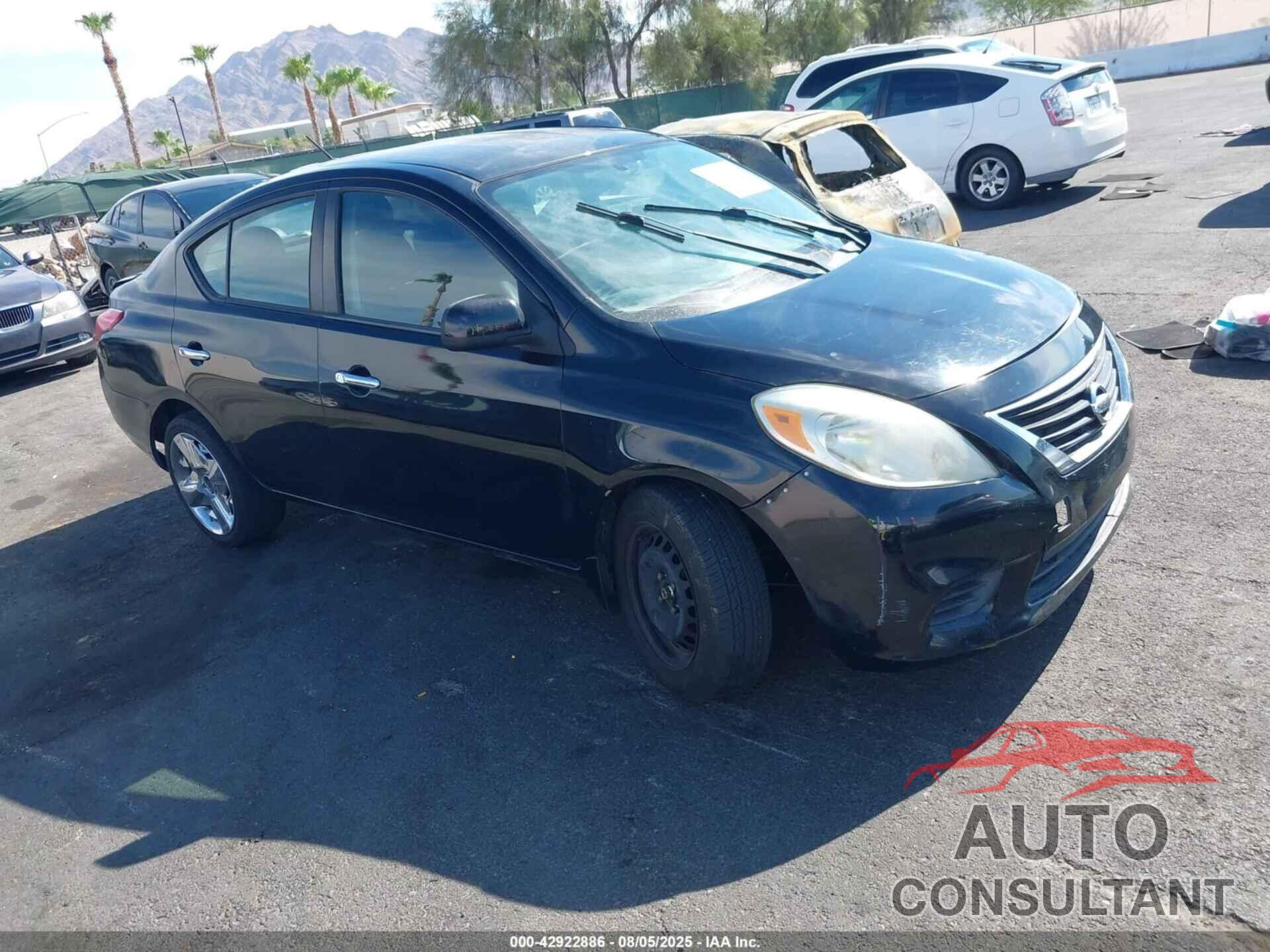 NISSAN VERSA 2012 - 3N1CN7AP5CL929887