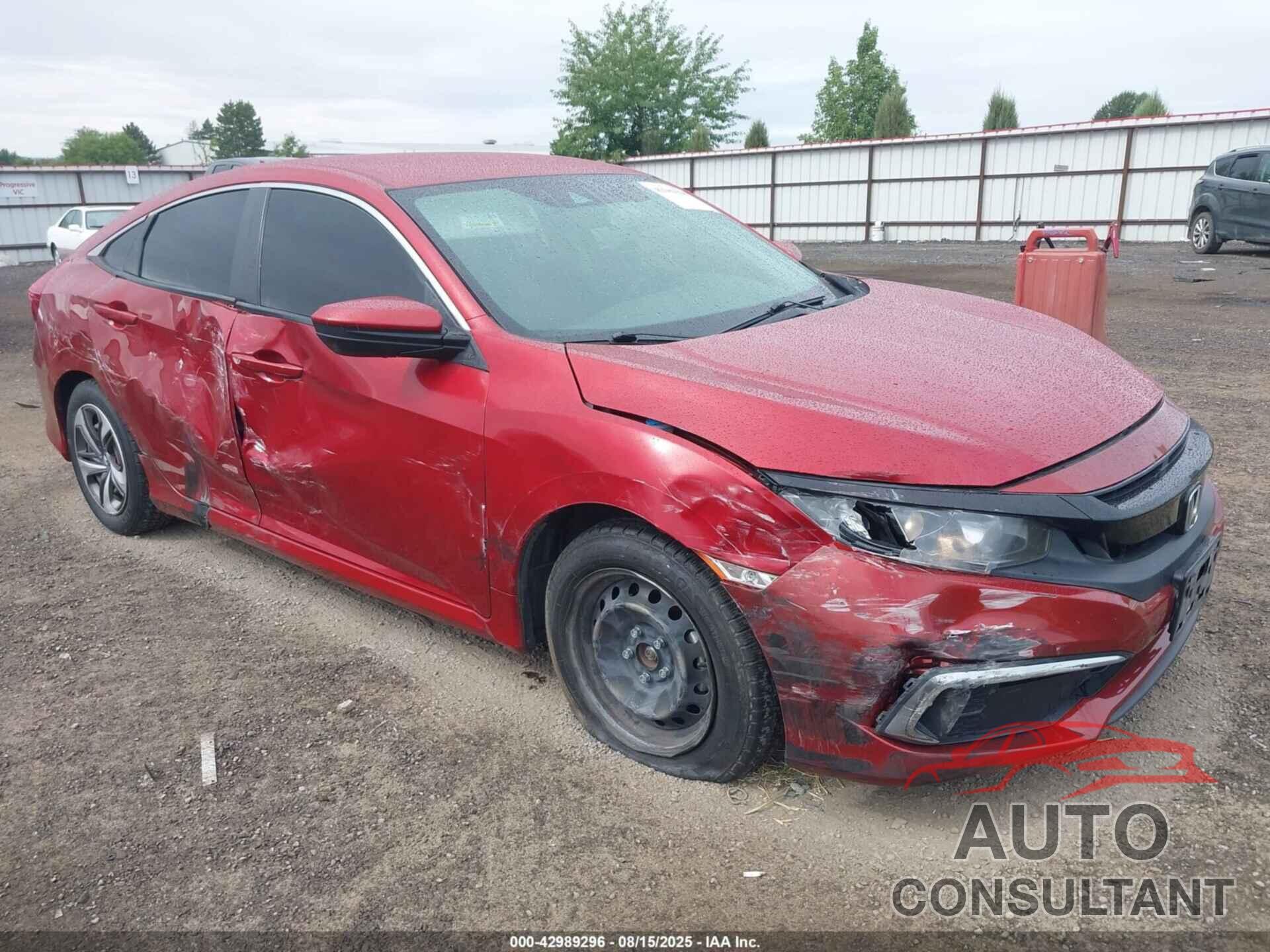 HONDA CIVIC 2020 - 19XFC2F67LE206372