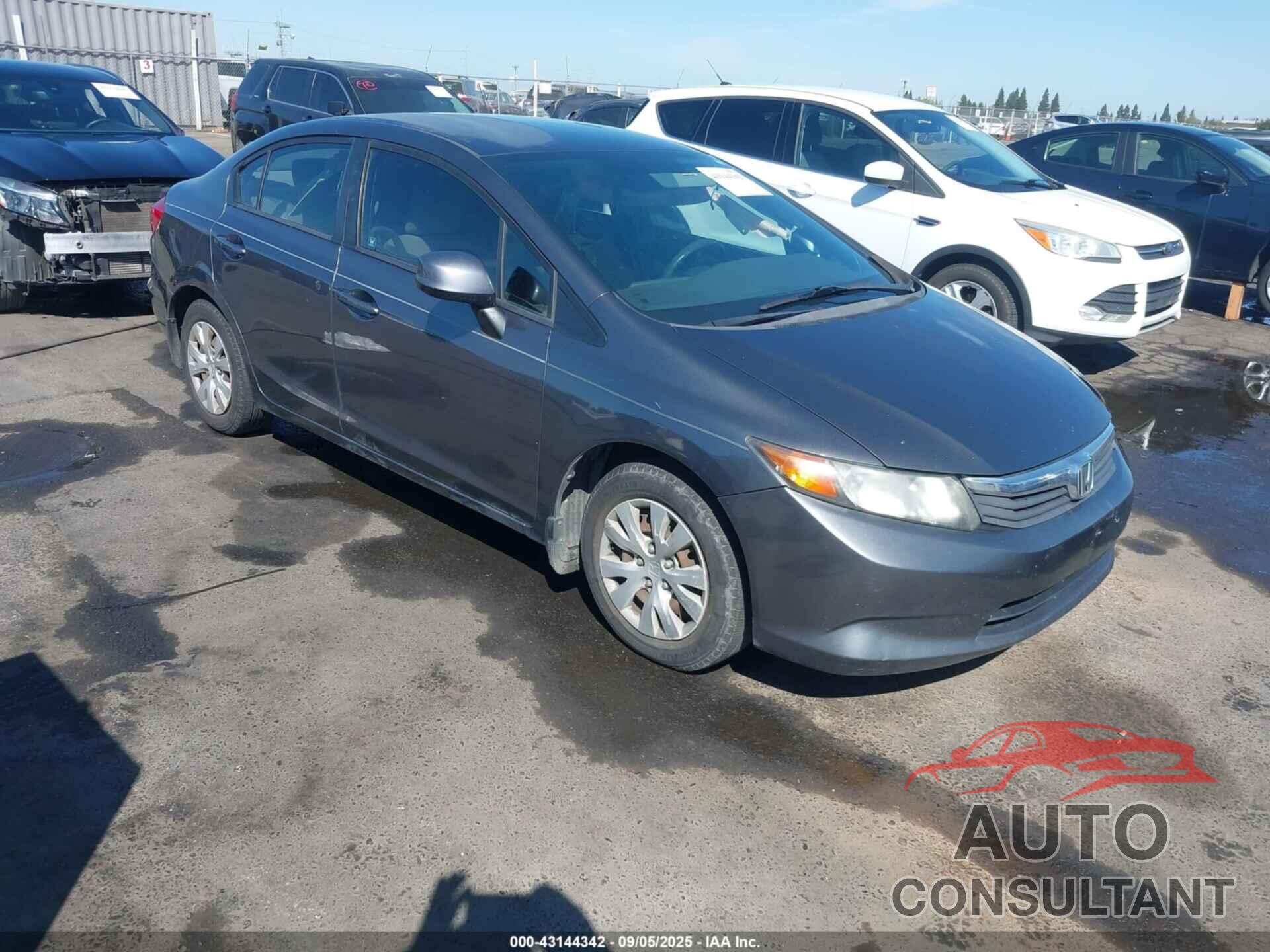 HONDA CIVIC 2012 - 2HGFB2F56CH320217