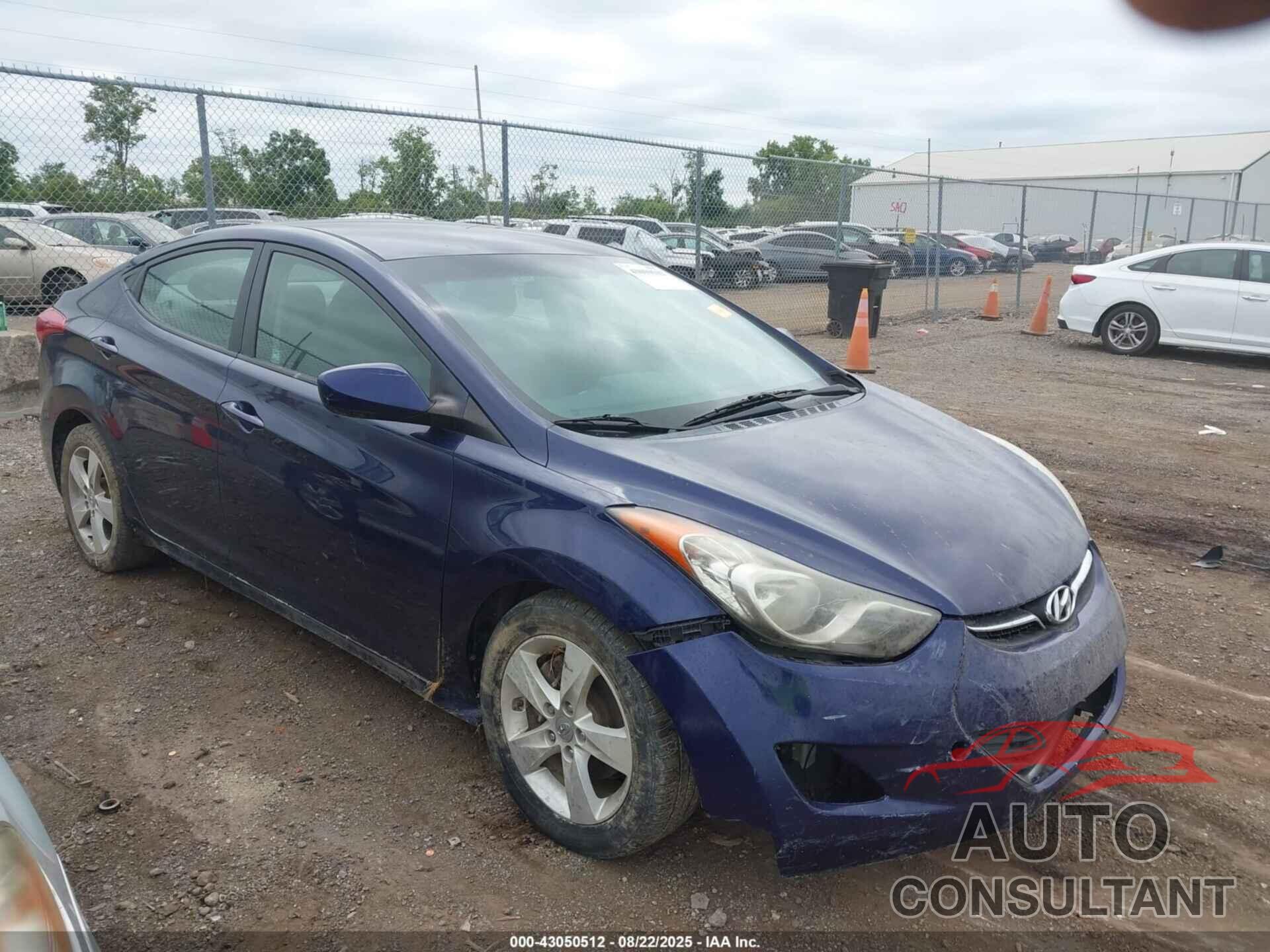 HYUNDAI ELANTRA 2012 - 5NPDH4AE6CH085932