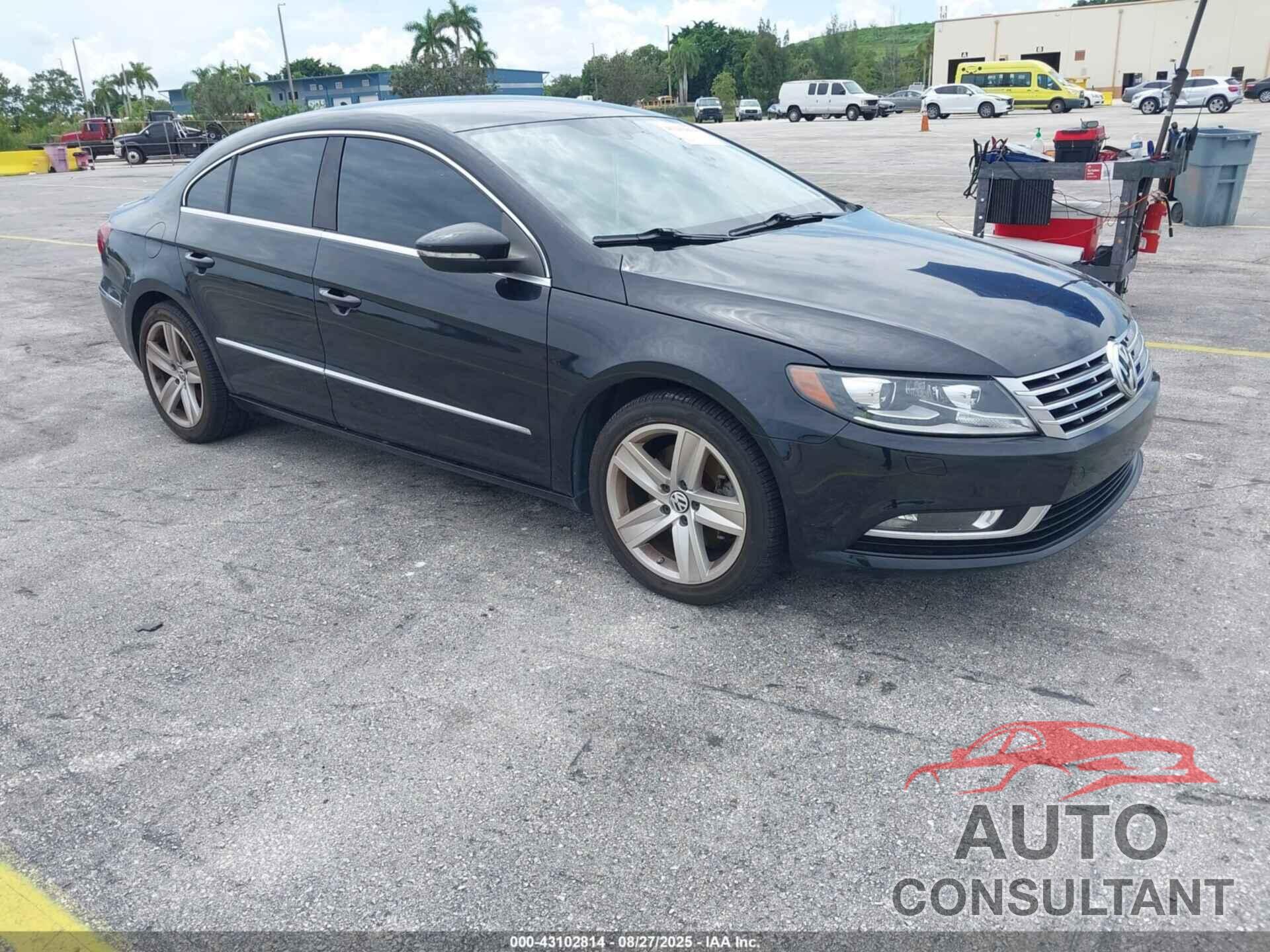 VOLKSWAGEN CC 2013 - WVWBP7AN6DE541456
