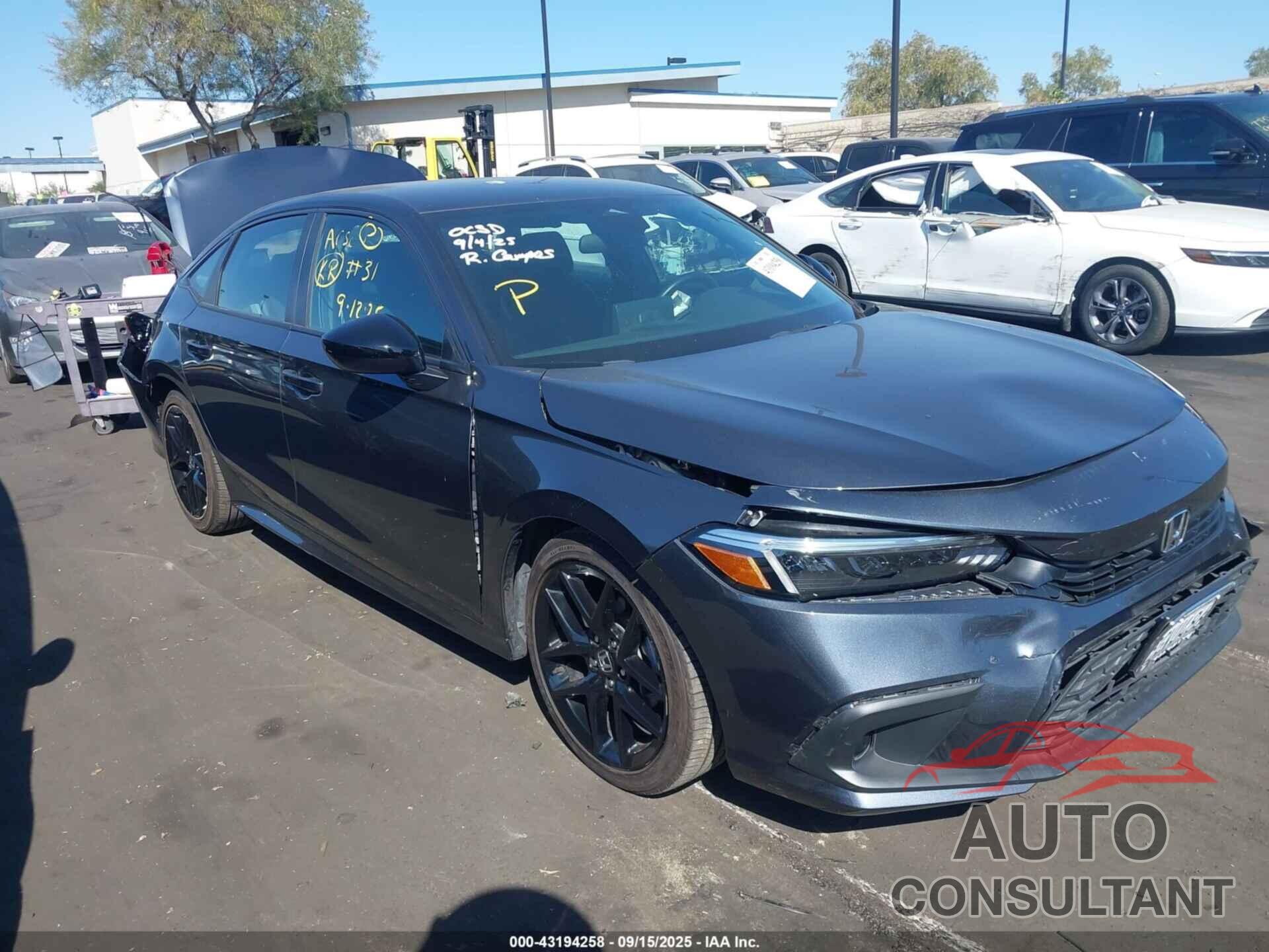 HONDA CIVIC 2023 - 2HGFE2F5XPH559007