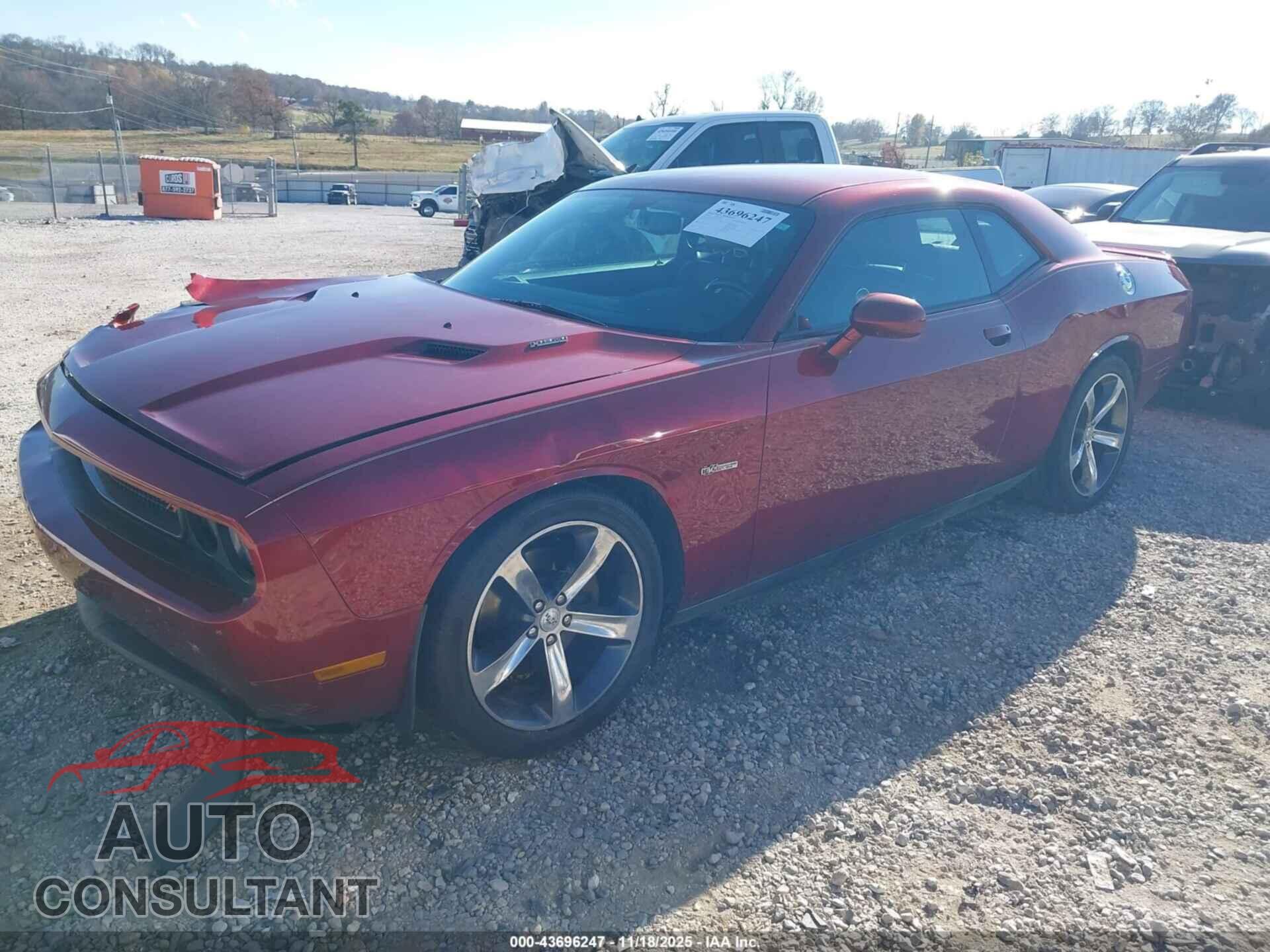 DODGE CHALLENGER 2014 - 2C3CDYBTXEH277320