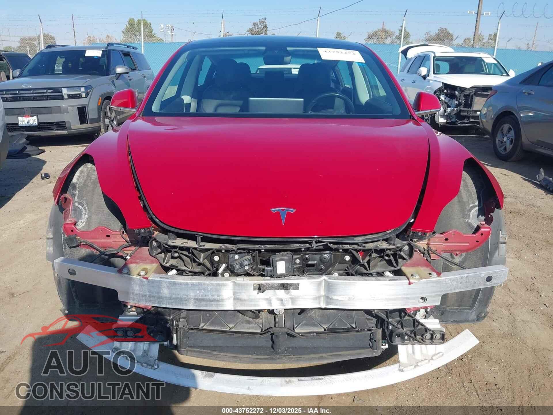 TESLA MODEL 3 2018 - 5YJ3E1EA5JF045962