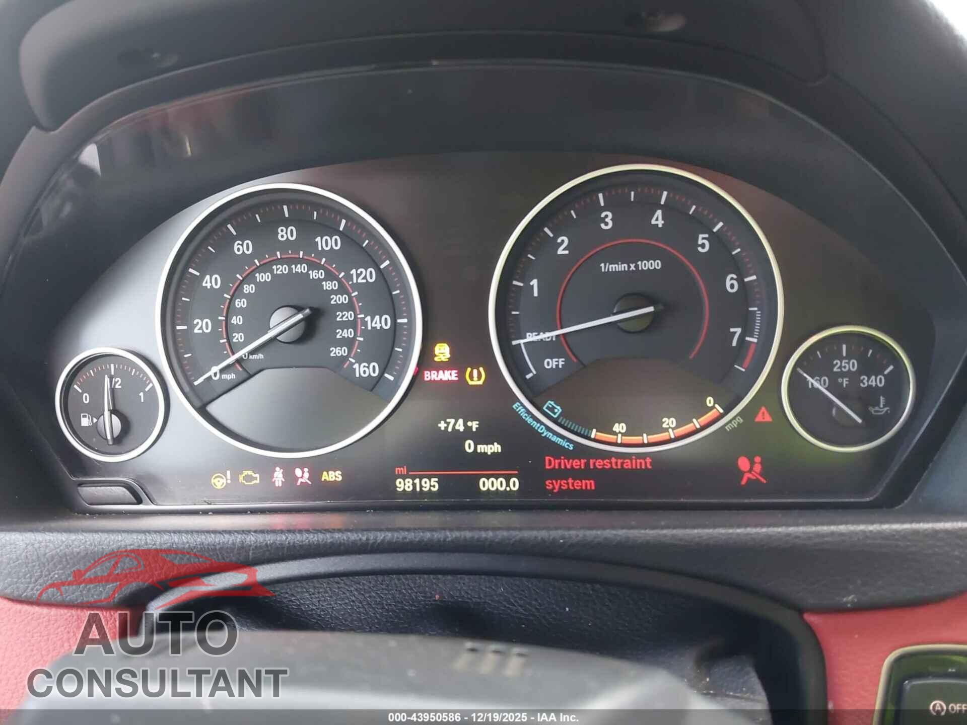 BMW 428I 2015 - WBA3V7C55FP772439