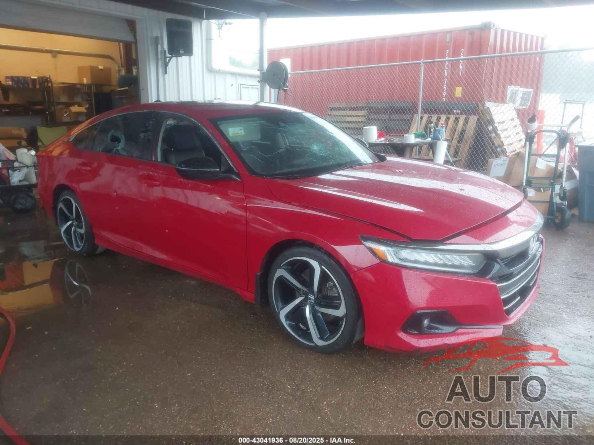 HONDA ACCORD 2021 - 1HGCV1F45MA078676