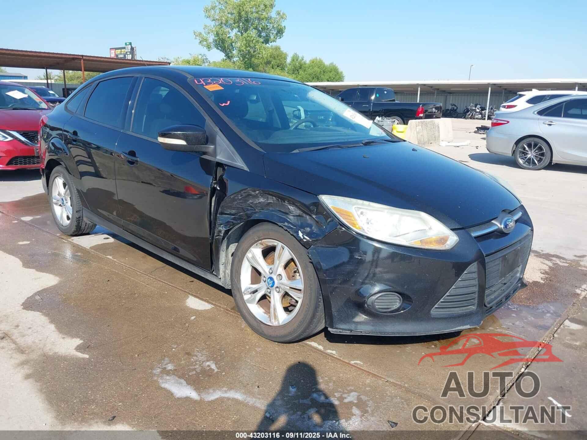 FORD FOCUS 2013 - 1FADP3F22DL262586