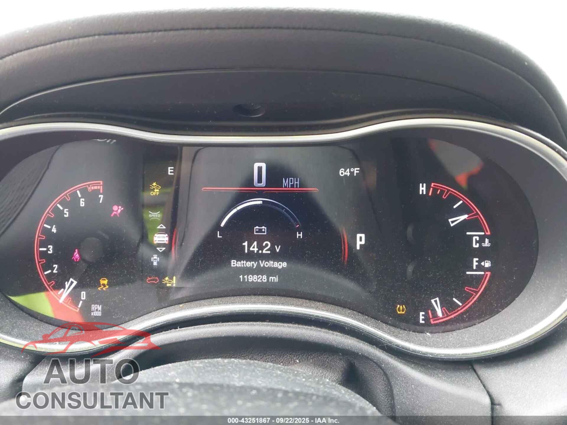 DODGE DURANGO 2017 - 1C4RDJEG4HC931151