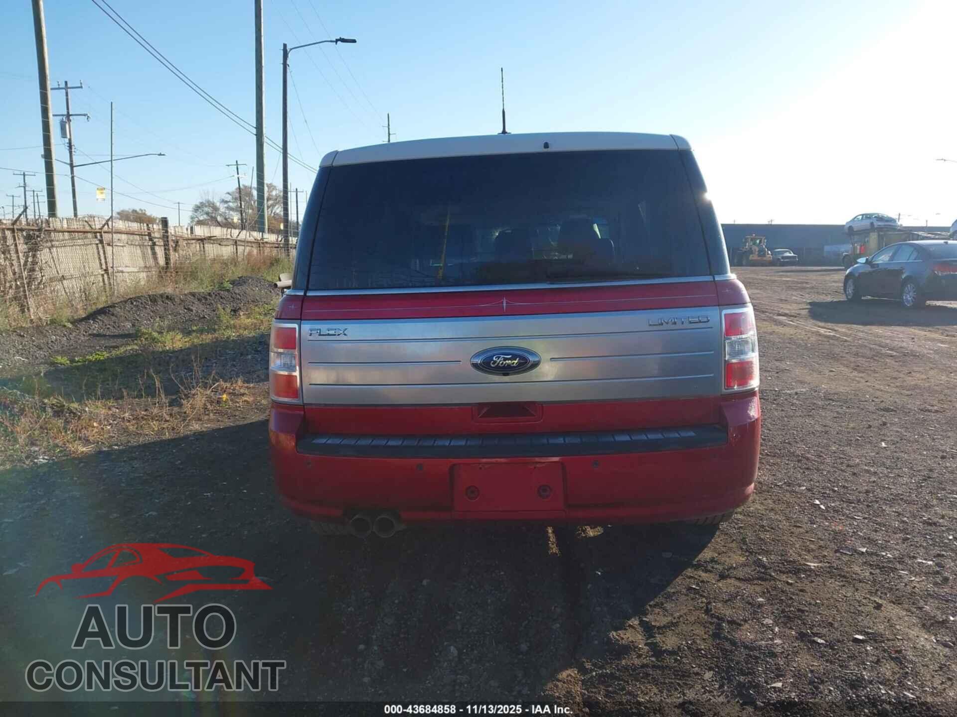 FORD FLEX 2011 - 2FMGK5DC6BBD02352