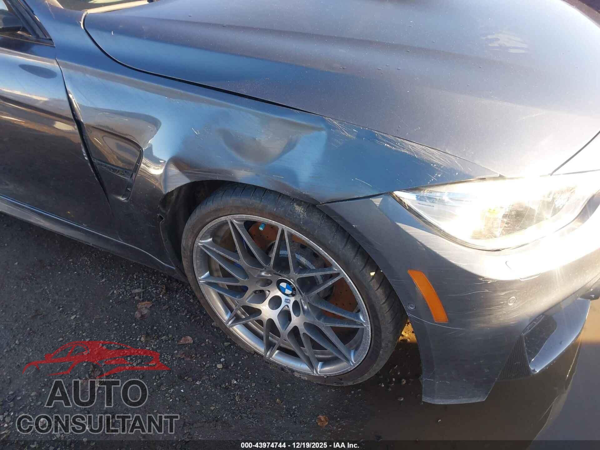 BMW M3 2017 - WBS8M9C51H5G84635