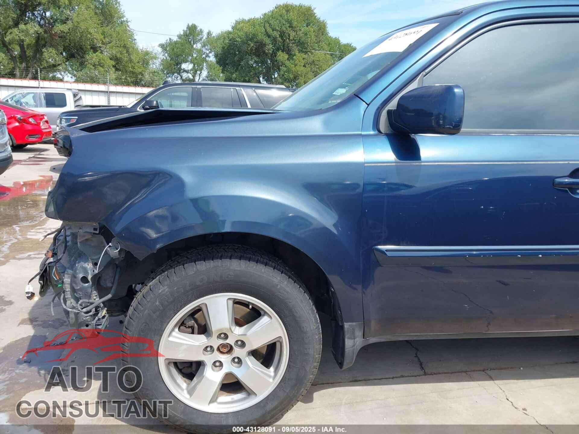 HONDA PILOT 2011 - 5FNYF3H75BB028076