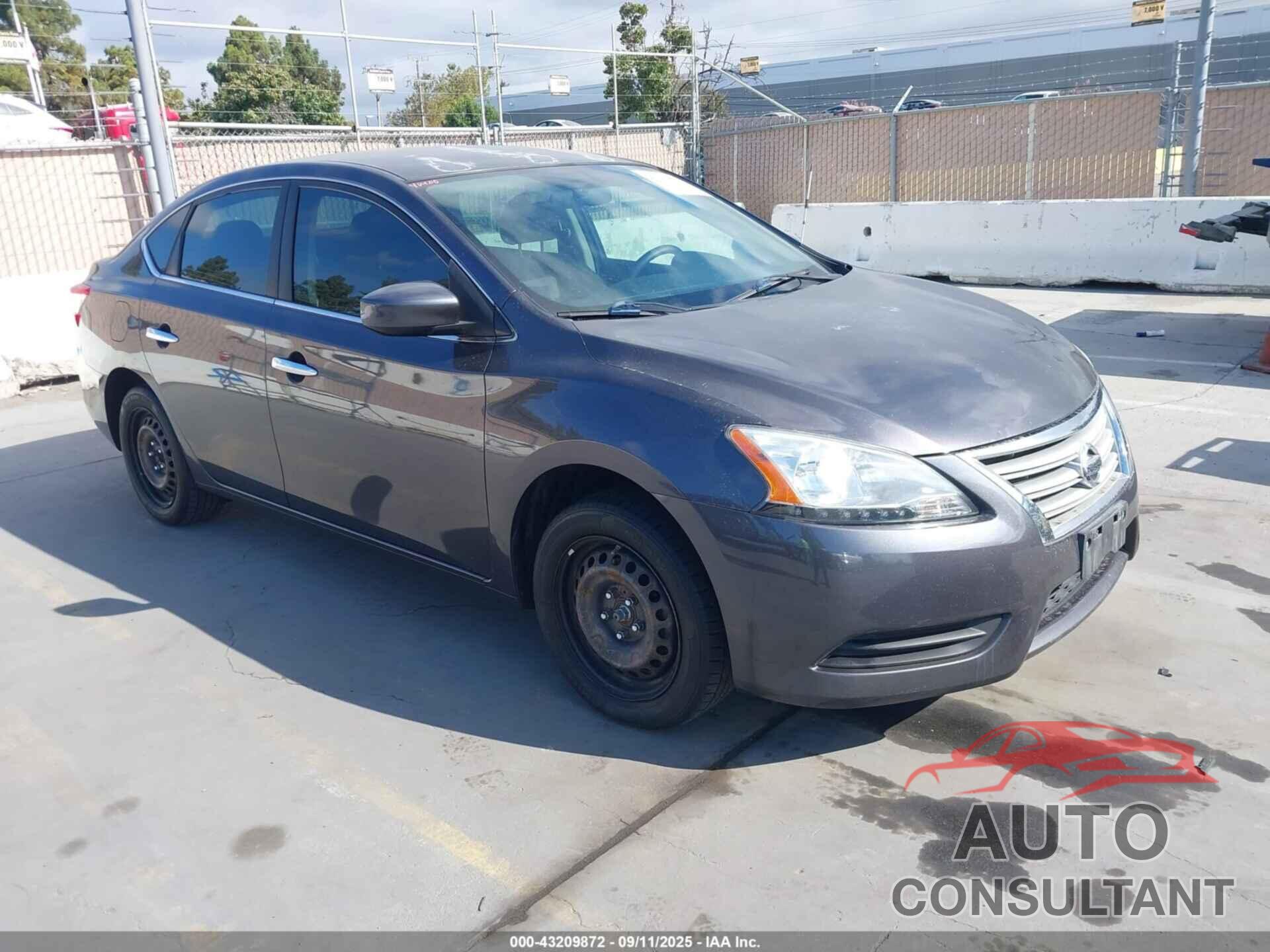 NISSAN SENTRA 2014 - 3N1AB7AP9EY249058
