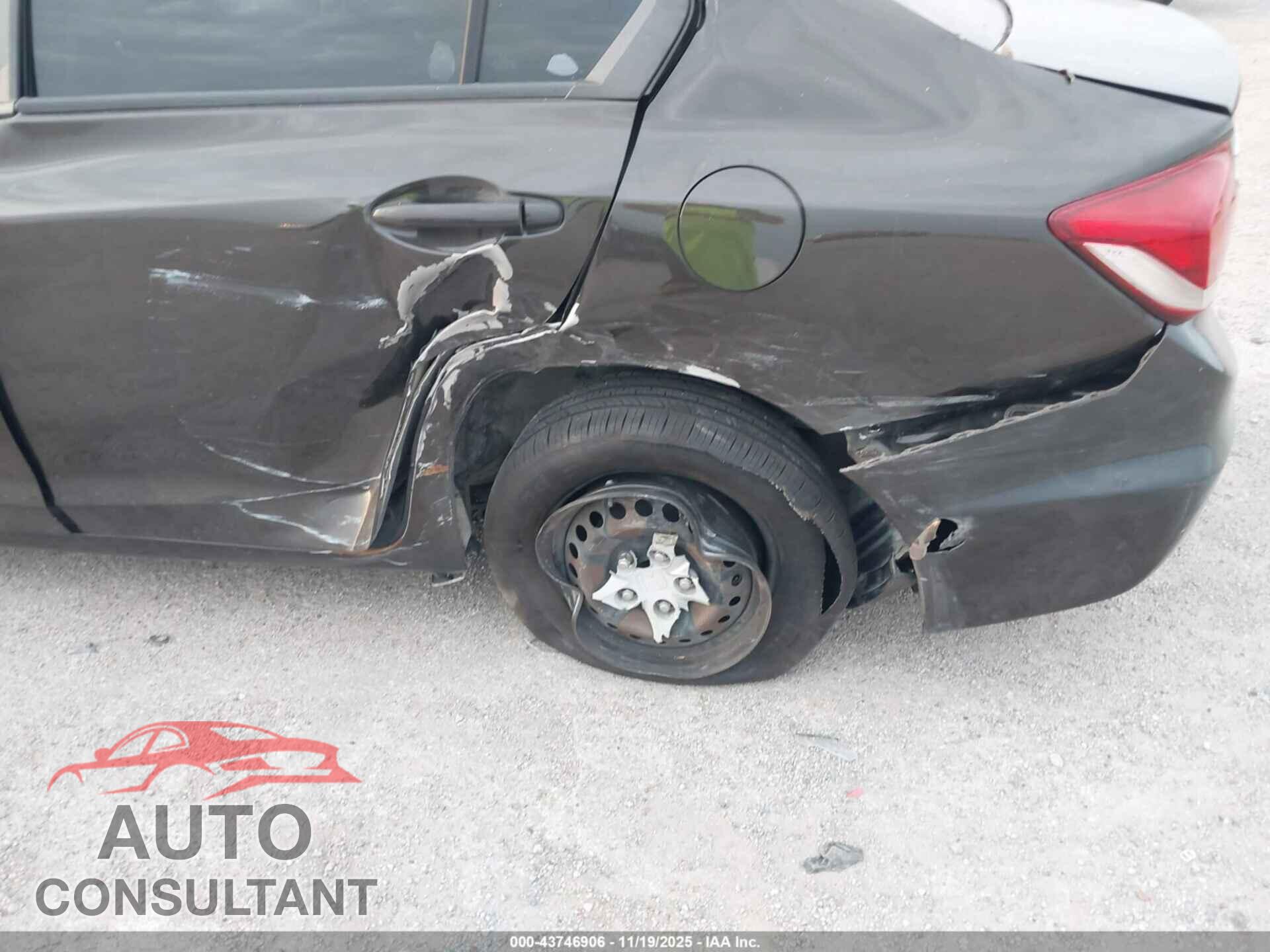 HONDA CIVIC 2013 - 2HGFB2F53DH559872
