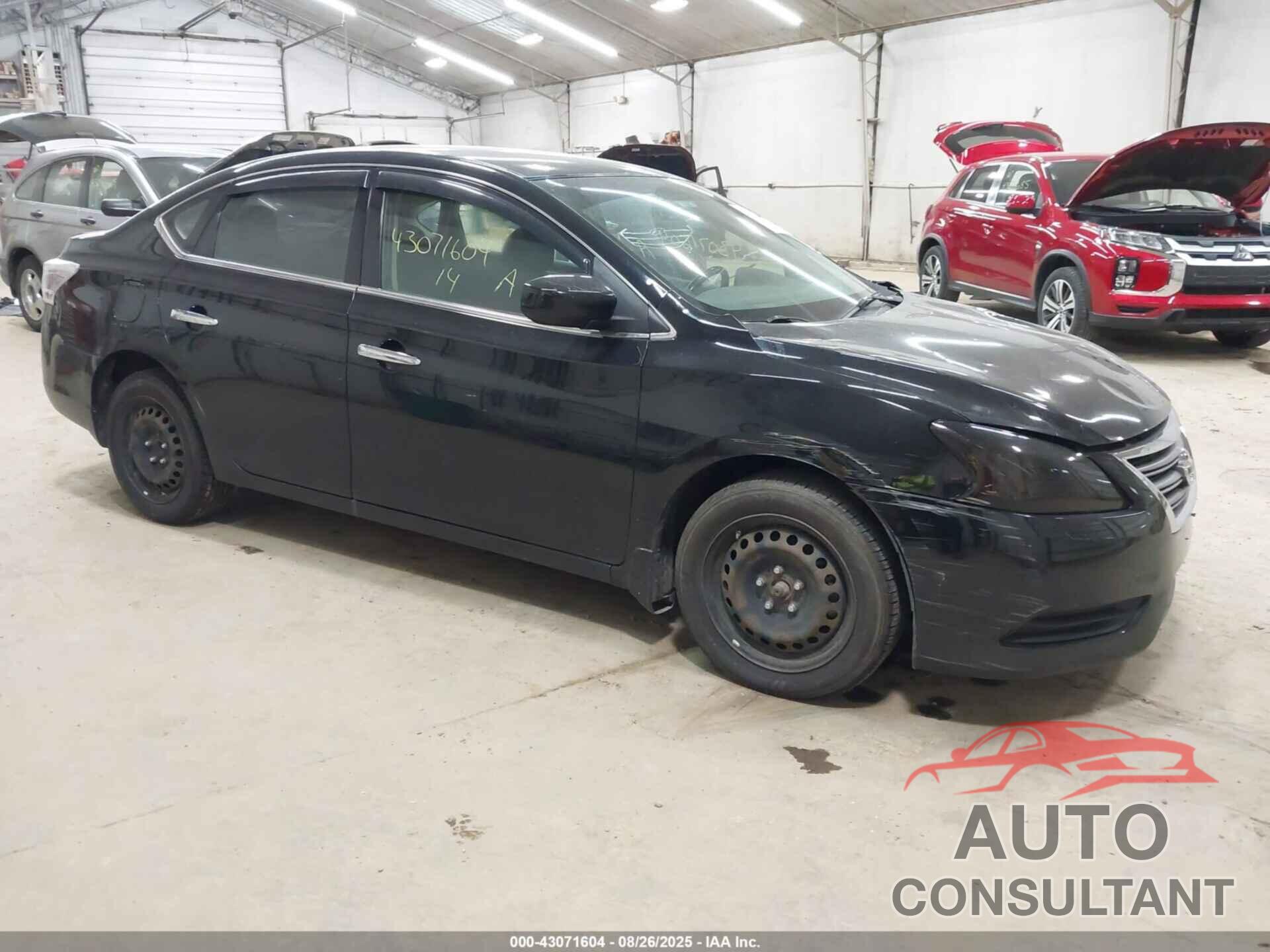 NISSAN SENTRA 2014 - 3N1AB7APXEY314712